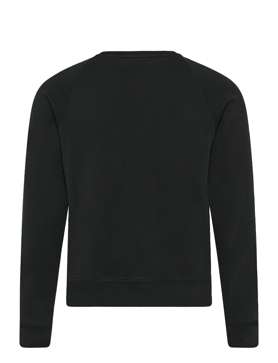 Maison Kitsune - TRICOLOR FOX PATCH ADJUSTED SWEATSHIRT - sweatshirts - black - 2
