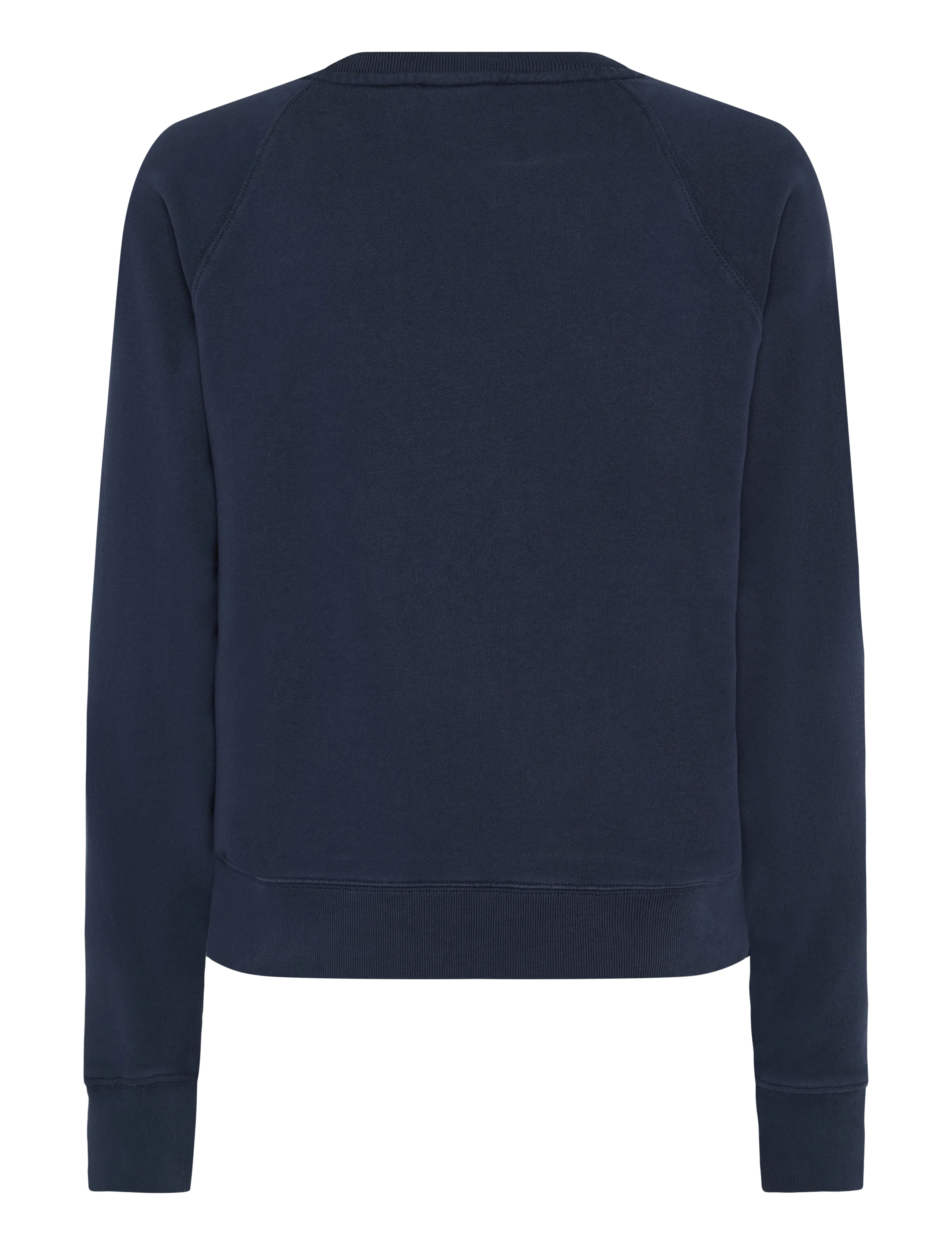 Maison Kitsune - TRICOLOR FOX PATCH ADJUSTED SWEATSHIRT - dressipluusid - navy - 2