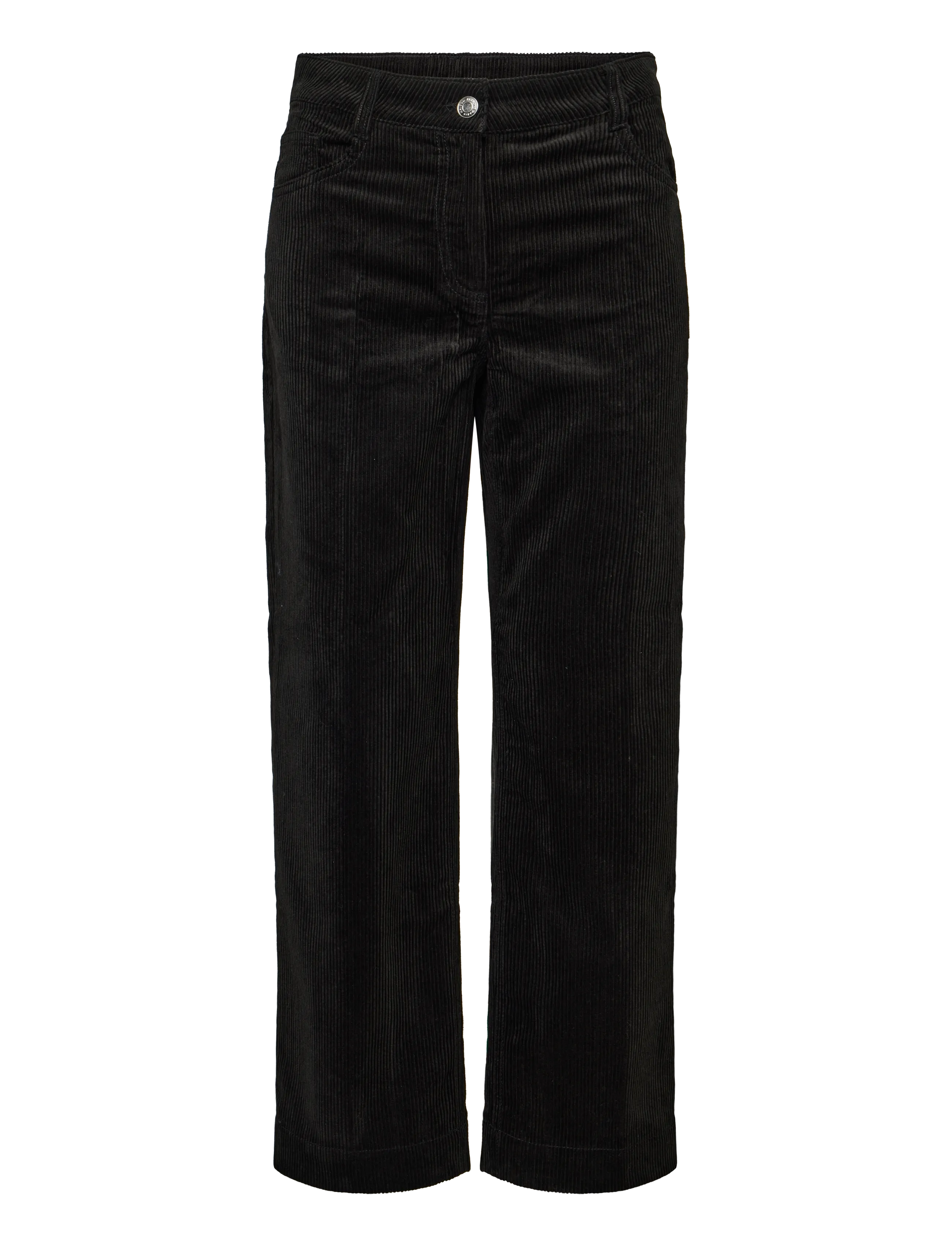 Maison Kitsune - 5 POCKETS FLARED PANTS - bukser med lige ben - black - 1