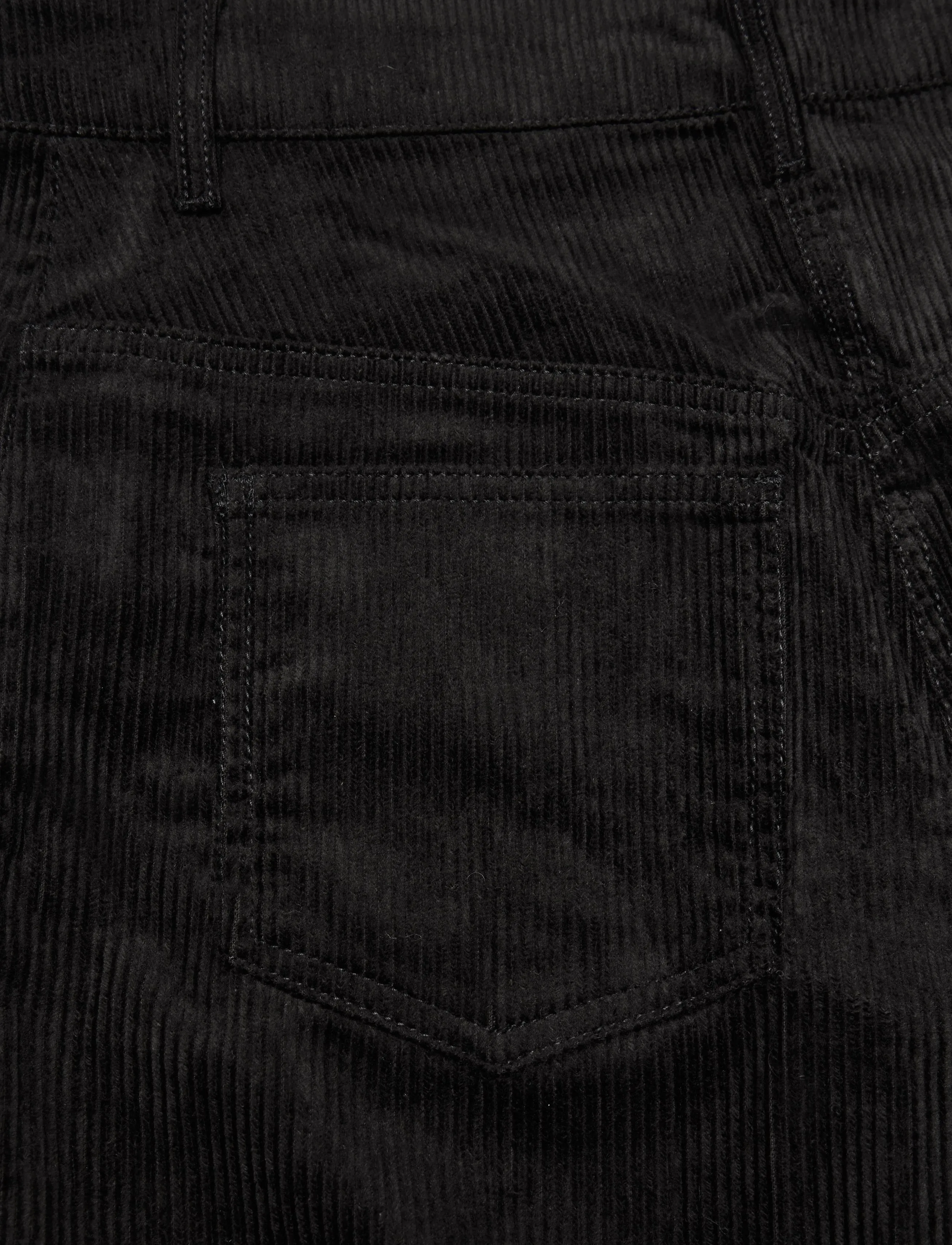 Maison Kitsune - 5 POCKETS FLARED PANTS - bukser med lige ben - black - 5