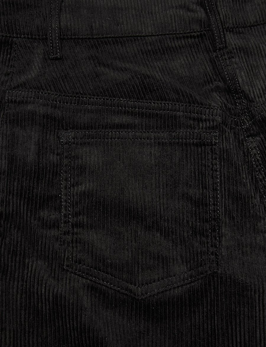 Maison Kitsune - 5 POCKETS FLARED PANTS - bukser med lige ben - black - 5