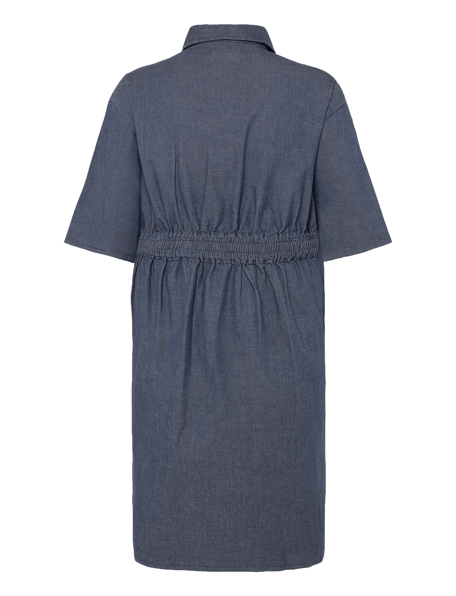 Maison Kitsune - POLO DRESS - hemdkleider - navy - 1