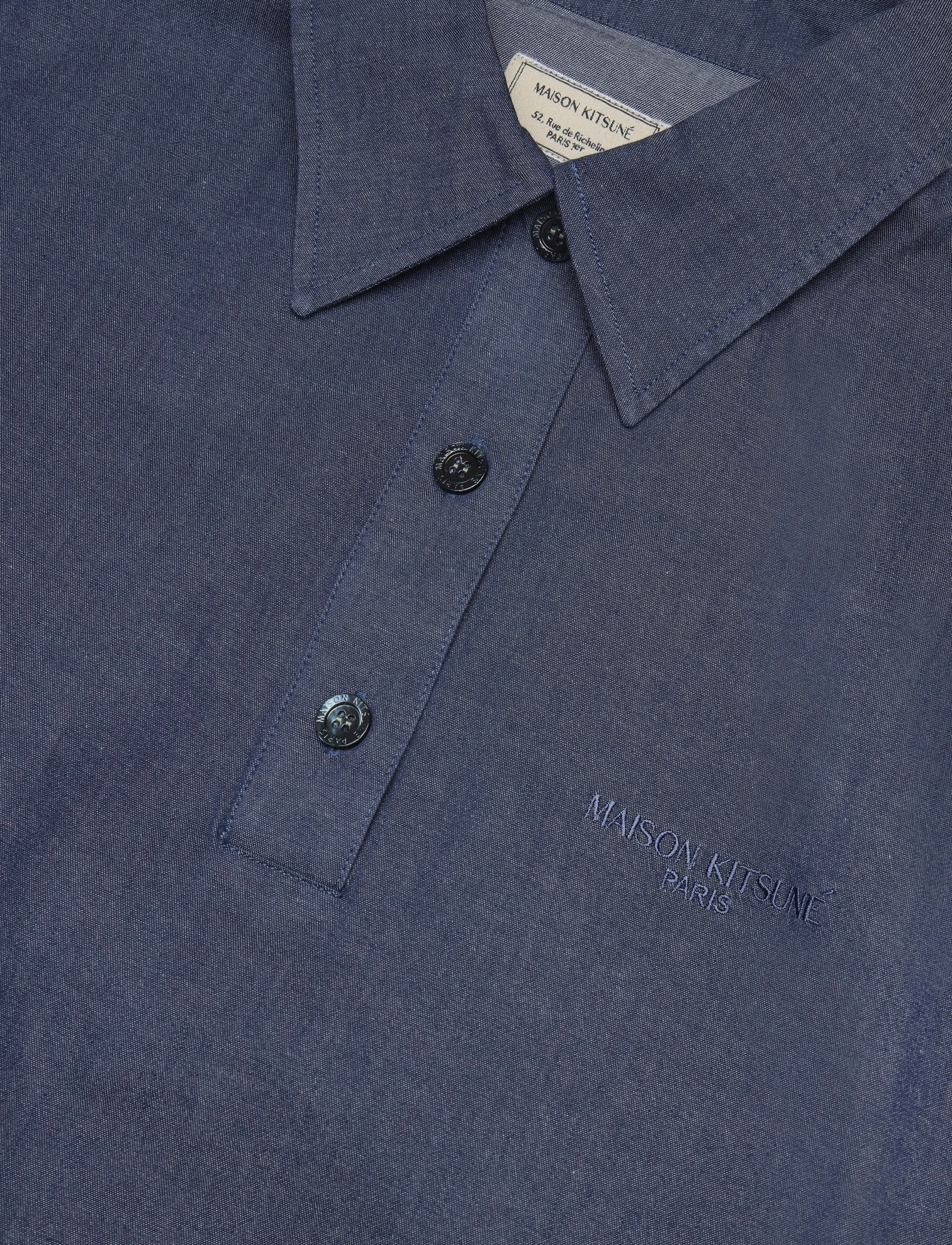 Maison Kitsune - POLO DRESS - hemdkleider - navy - 2
