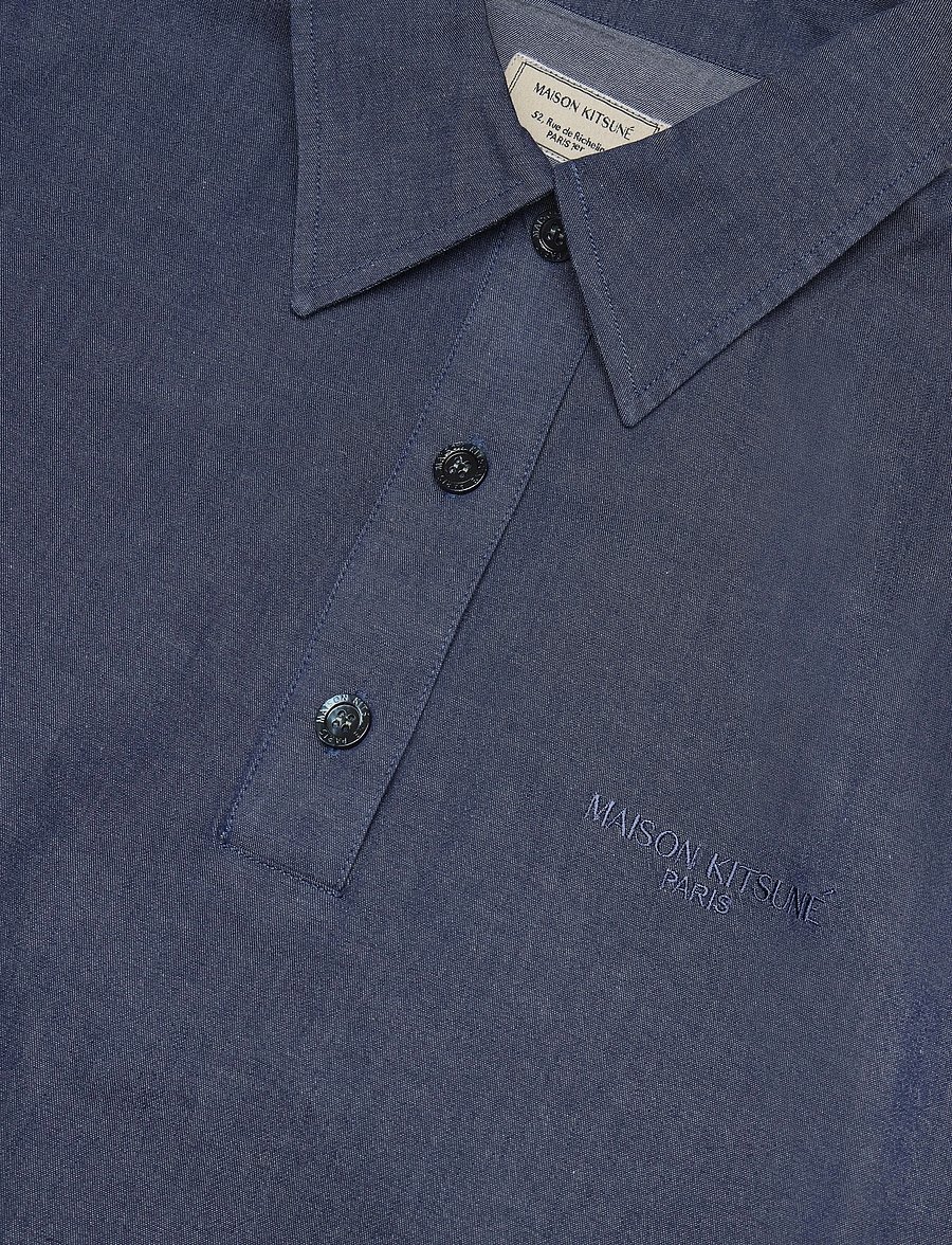 Maison Kitsune - POLO DRESS - hemdkleider - navy - 2