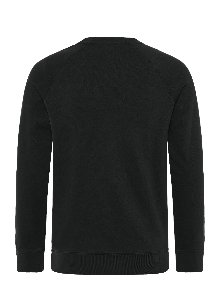 Maison Kitsune - GREY FOX HEAD PATCH CLASSIC SWEATSHIRT - kläder - black - 2