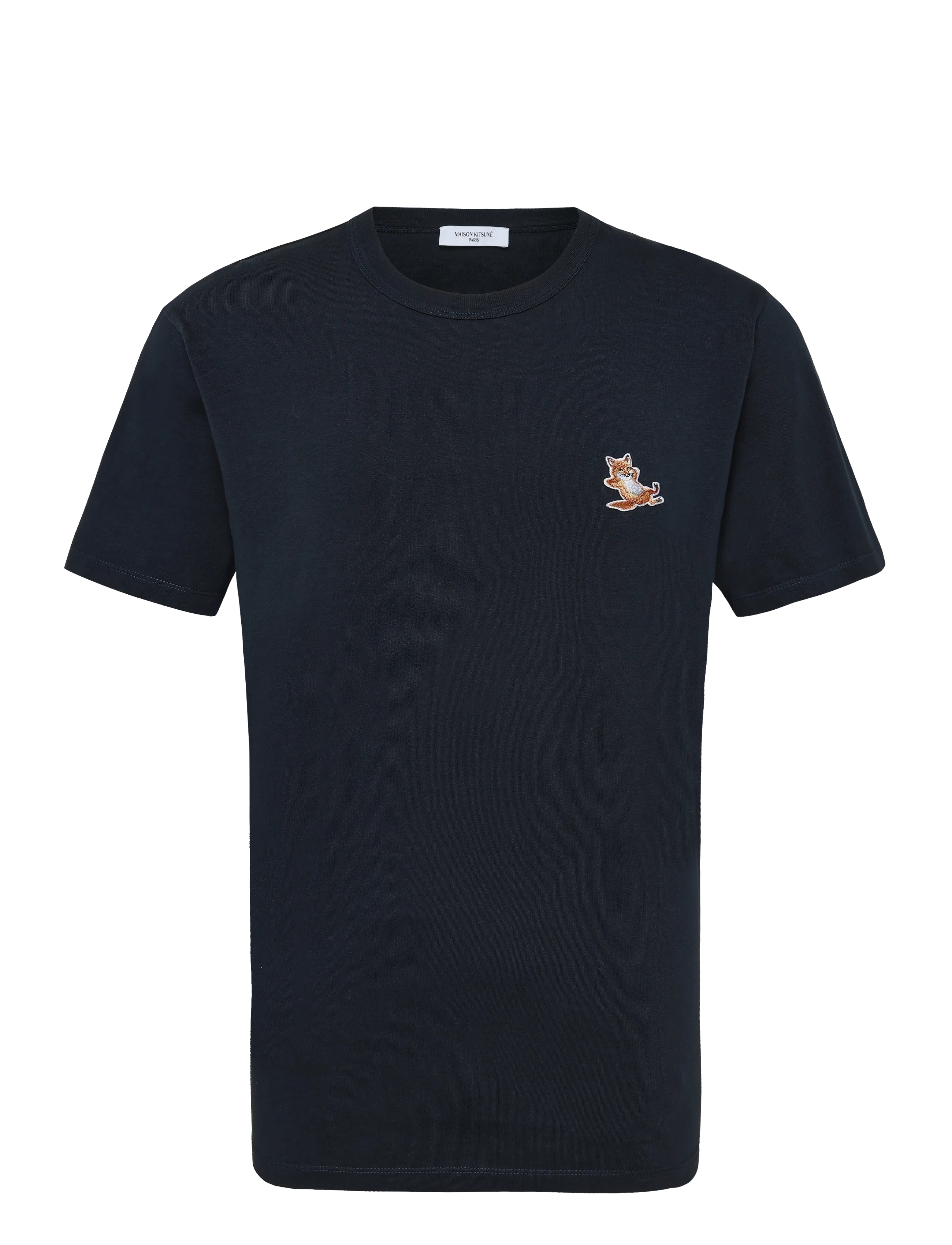 Maison Kitsune - CHILLAX FOX PATCH CLASSIC TEE-SHIRT - navy - 1