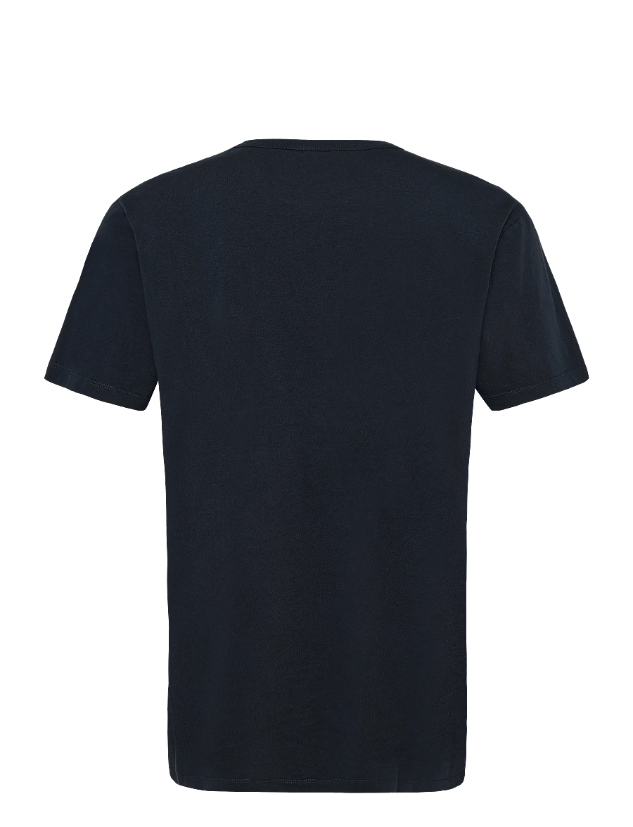 Maison Kitsune - CHILLAX FOX PATCH CLASSIC TEE-SHIRT - kortärmade t-shirts - navy - 2