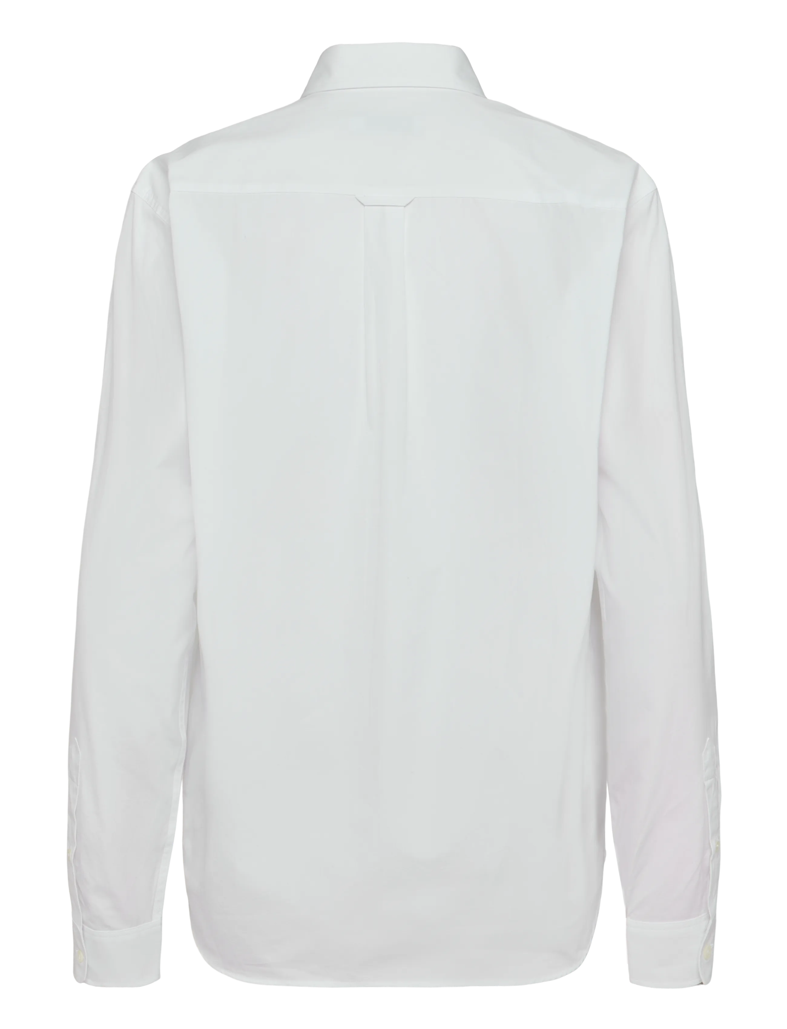 Maison Kitsune - FOX HEAD EMBROIDERY CLASSIC SHIRT - white - 1