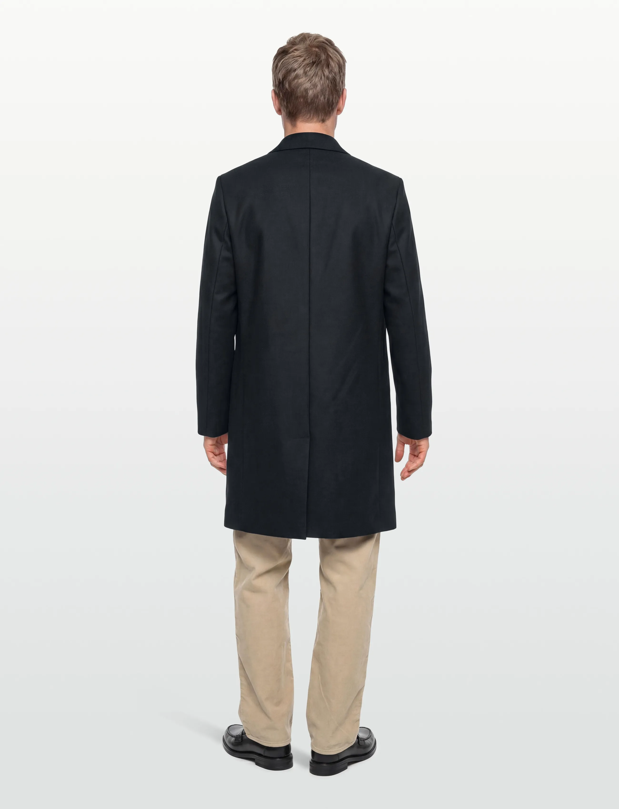 Maison Kitsune - BILL COAT - blue navy - 4