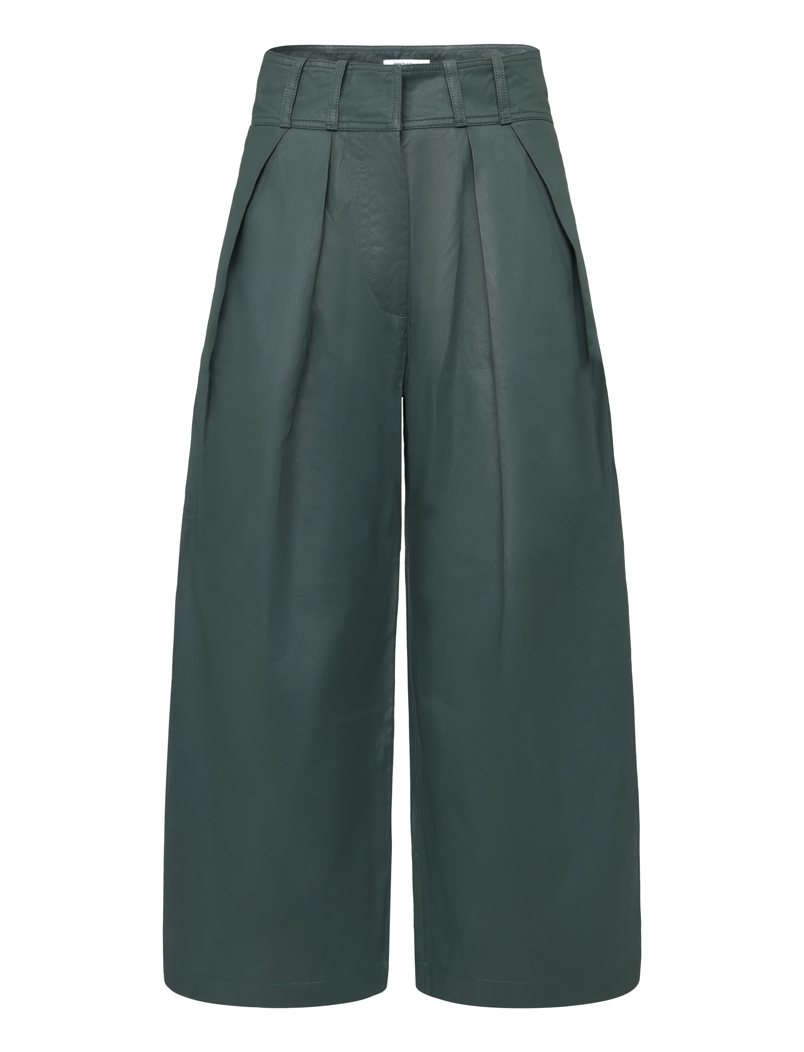Maison Kitsune JAPANESE PANTS - Maison Kitsuné - DARK GREEN / green