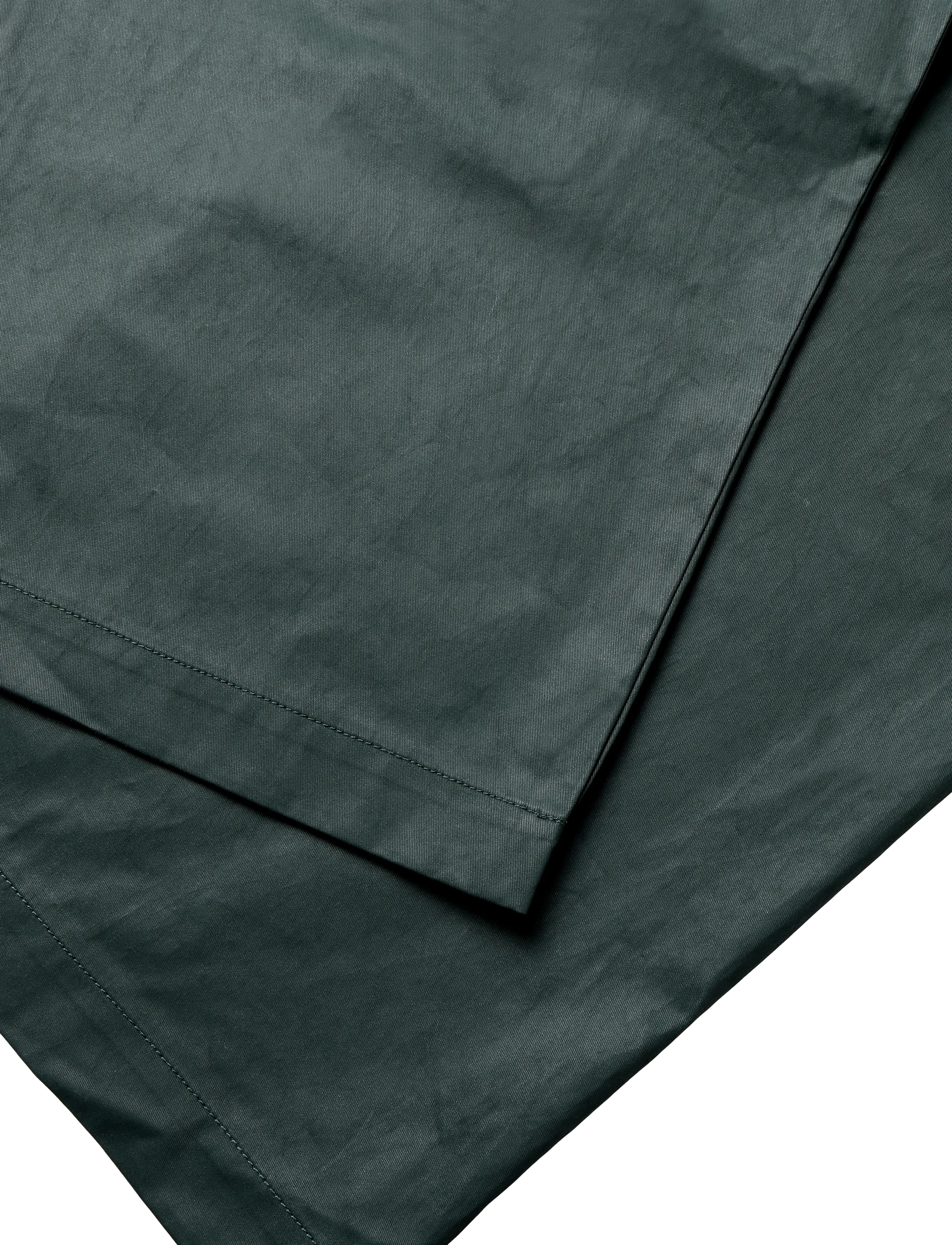 Maison Kitsune - JAPANESE PANTS - poolpikad püksid - dark green - 3