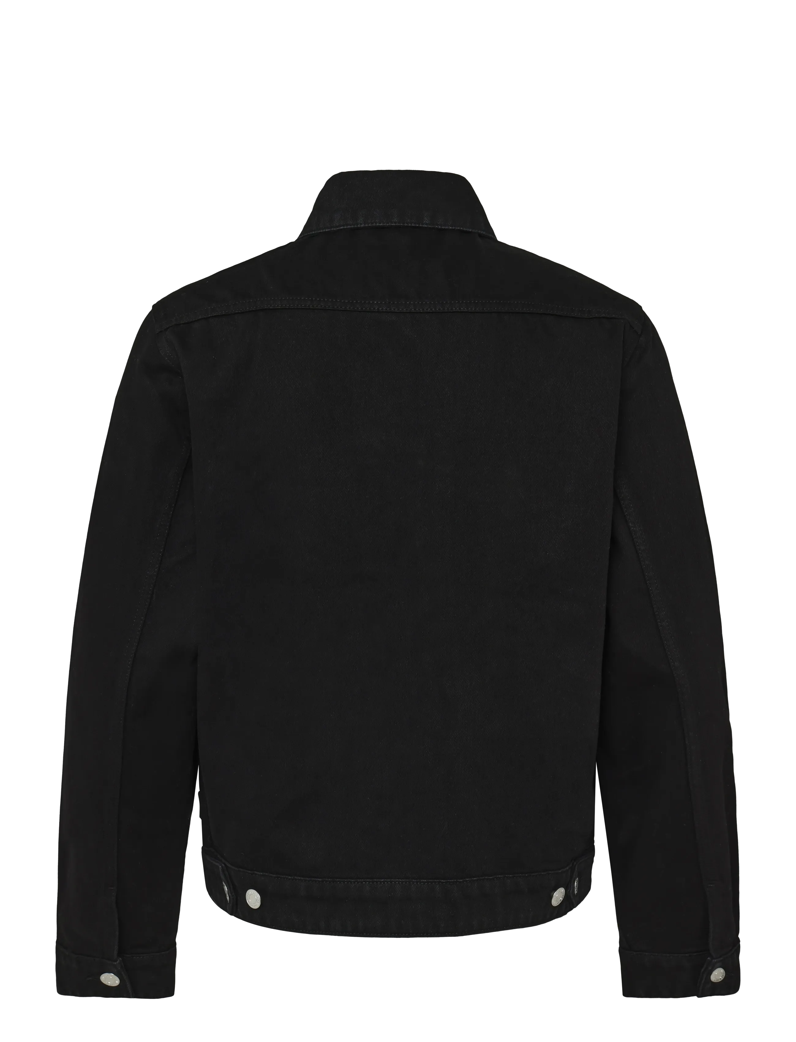 Maison Kitsune - CAFE TRUCKER JACKET - black - 1