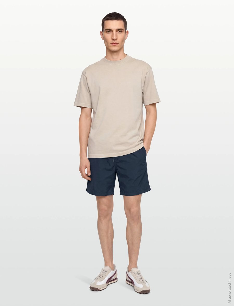 Maison Kitsune - SWIMSHORTS - badehose - dark navy - 0