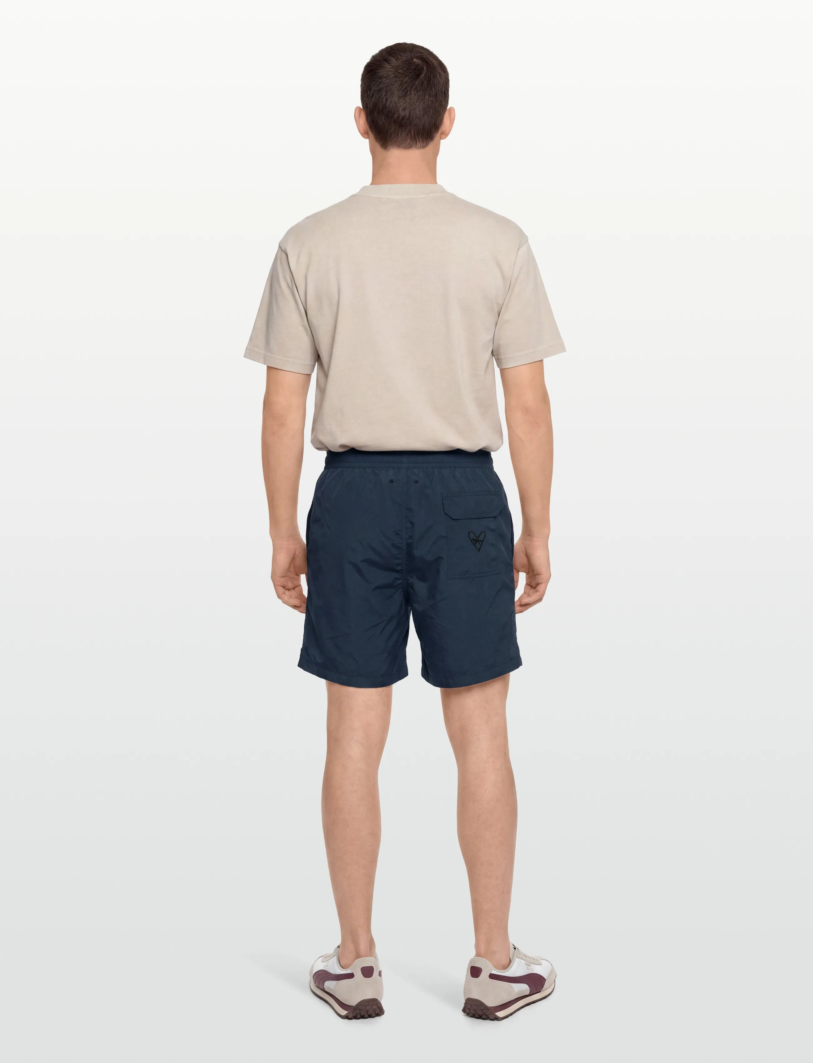 Maison Kitsune - SWIMSHORTS - dark navy - 4