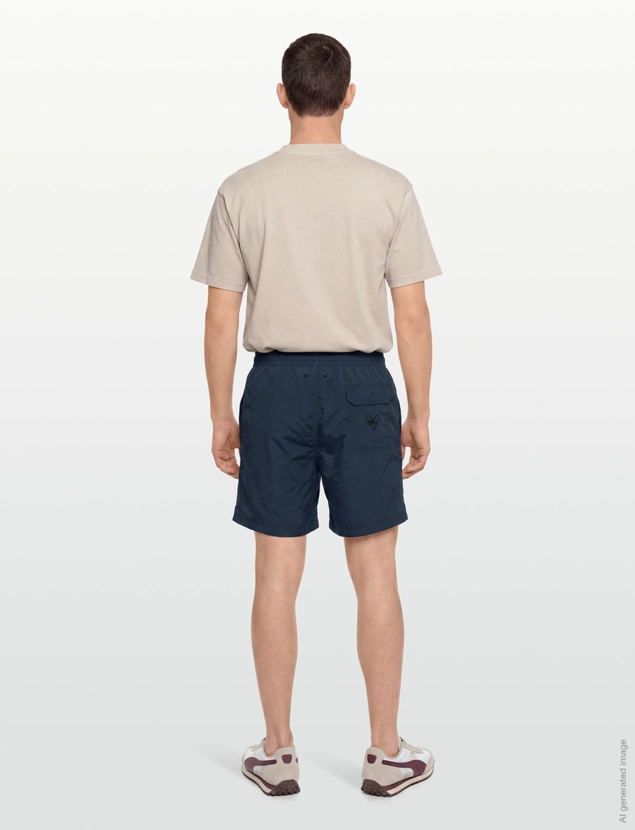 Maison Kitsune - SWIMSHORTS - badehose - dark navy - 4