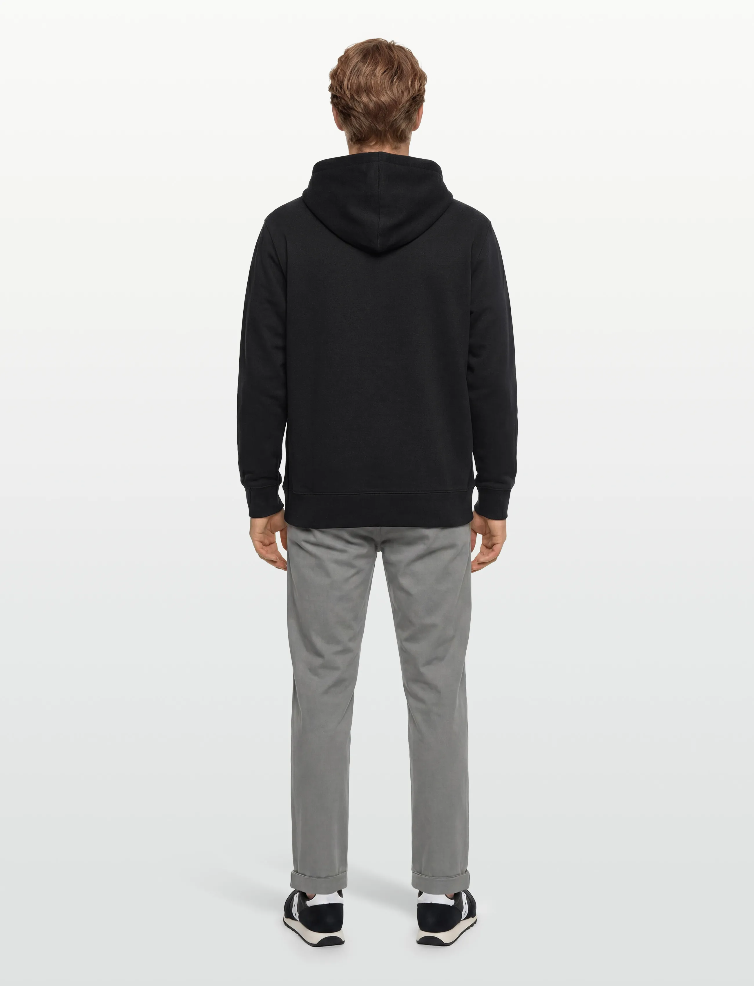 Maison Kitsune - MINI HANDWRITING RELAXED HOODIE - hoodies - black - 4