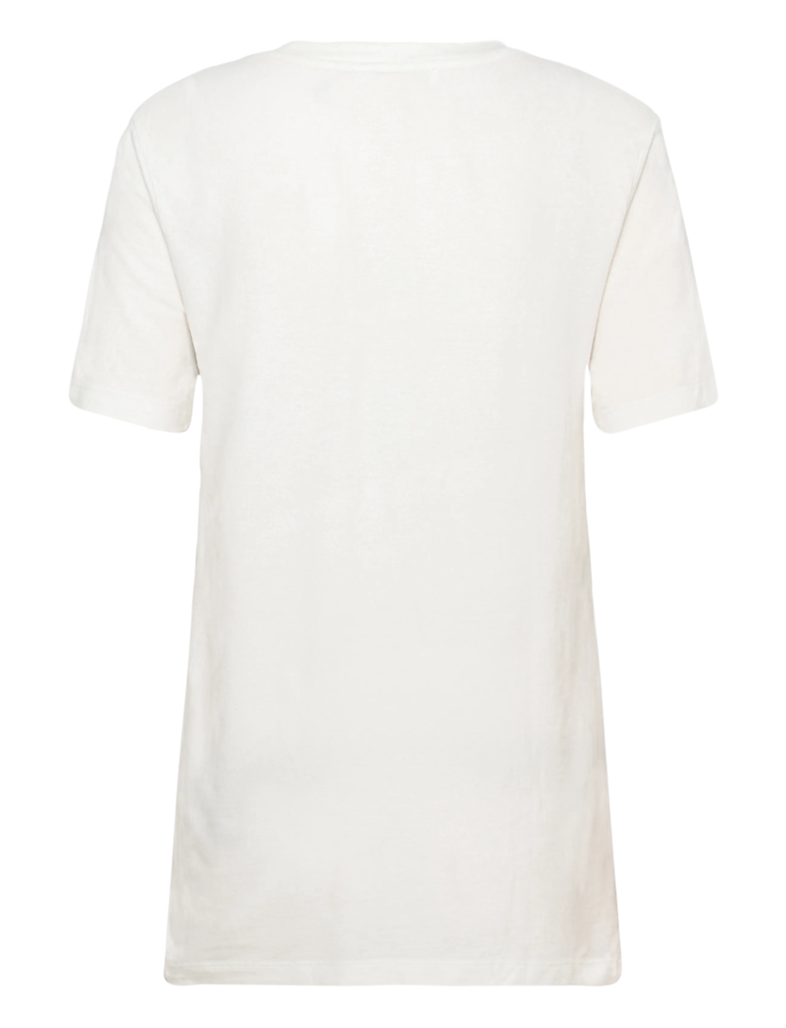Maison Kitsune - HEART EMBROIDERY RELAXED TEE-SHIRT - white - 2