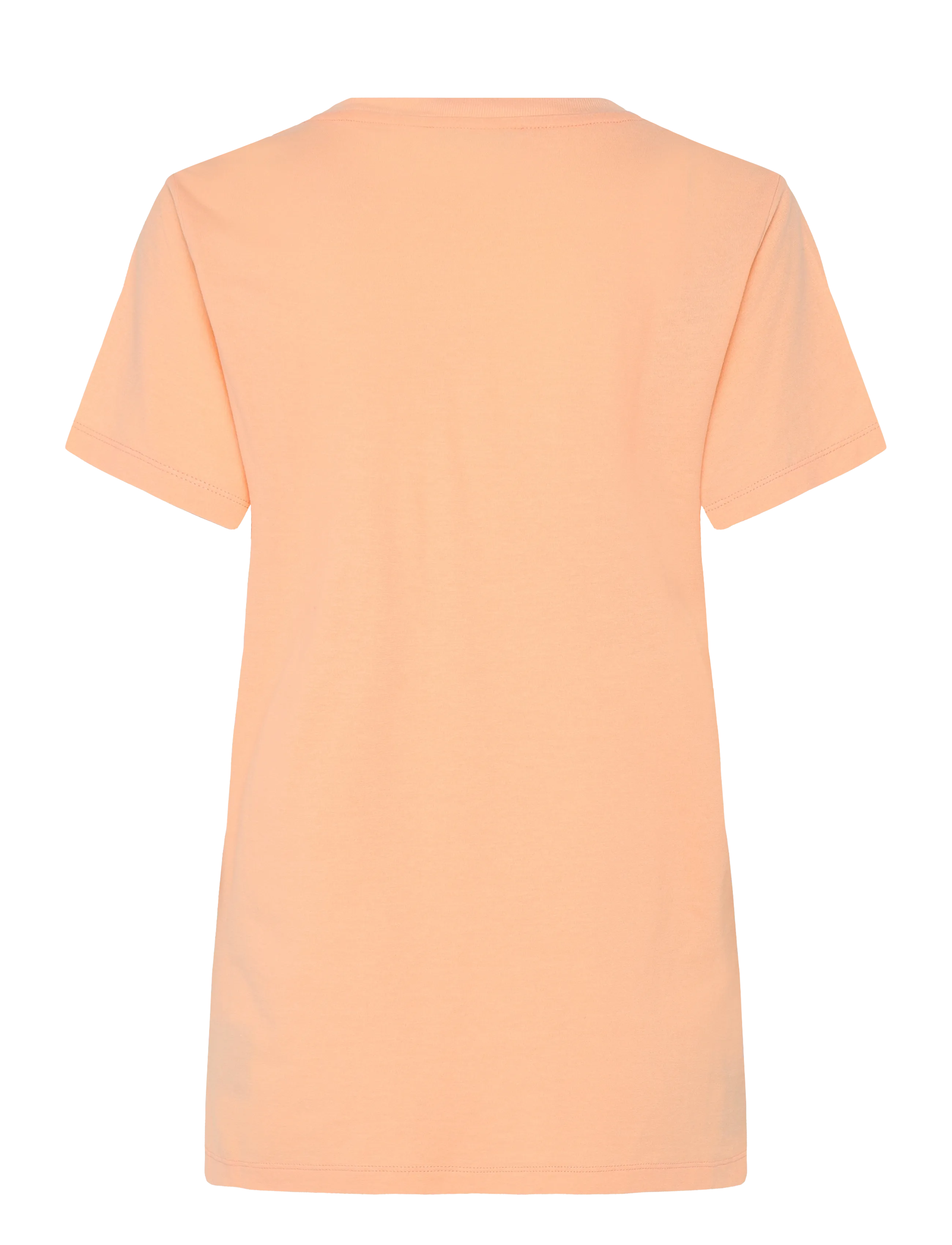 Maison Kitsune - GRADIENT FOX HEAD PATCH RELAXED TEE-SHIRT - t-shirts - peach - 1