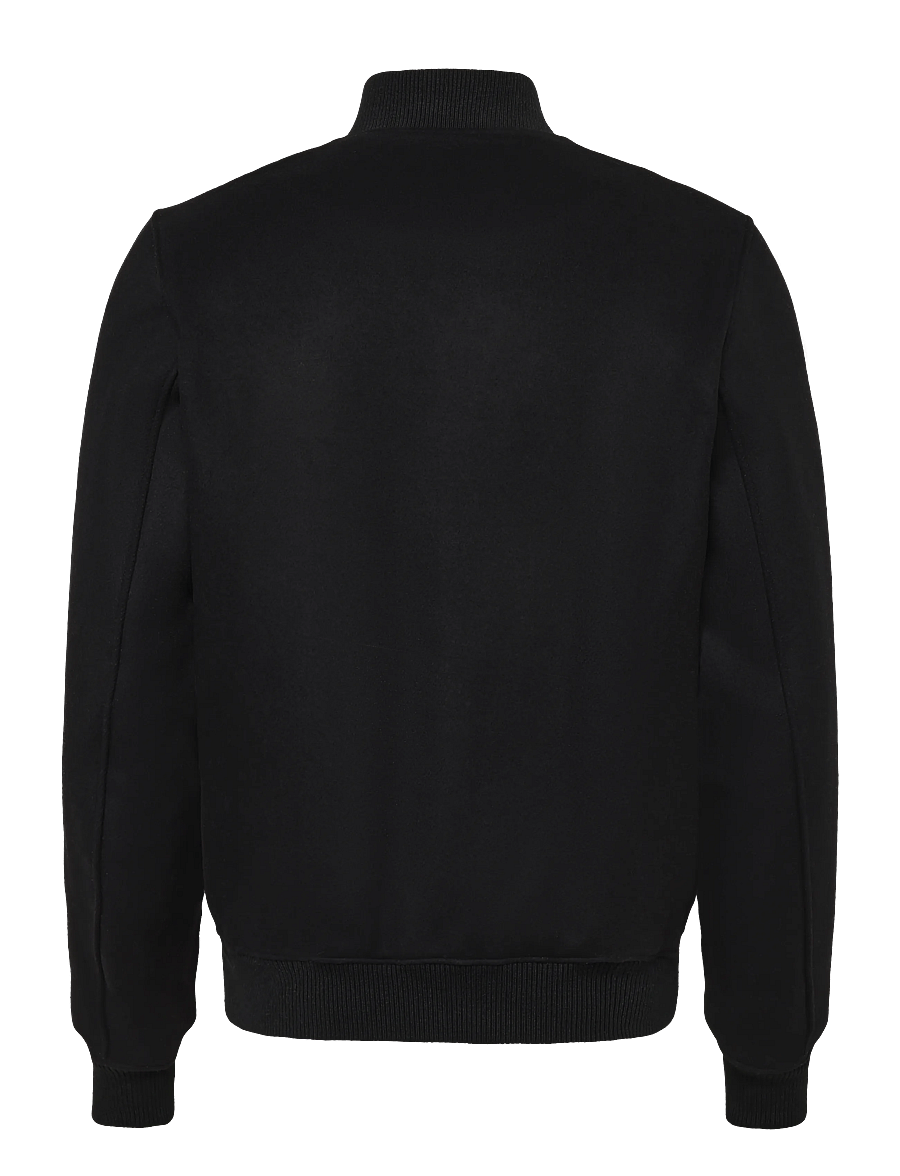 Maison Kitsune - CLASSIC TEDDY - varsity jackets - black - 1