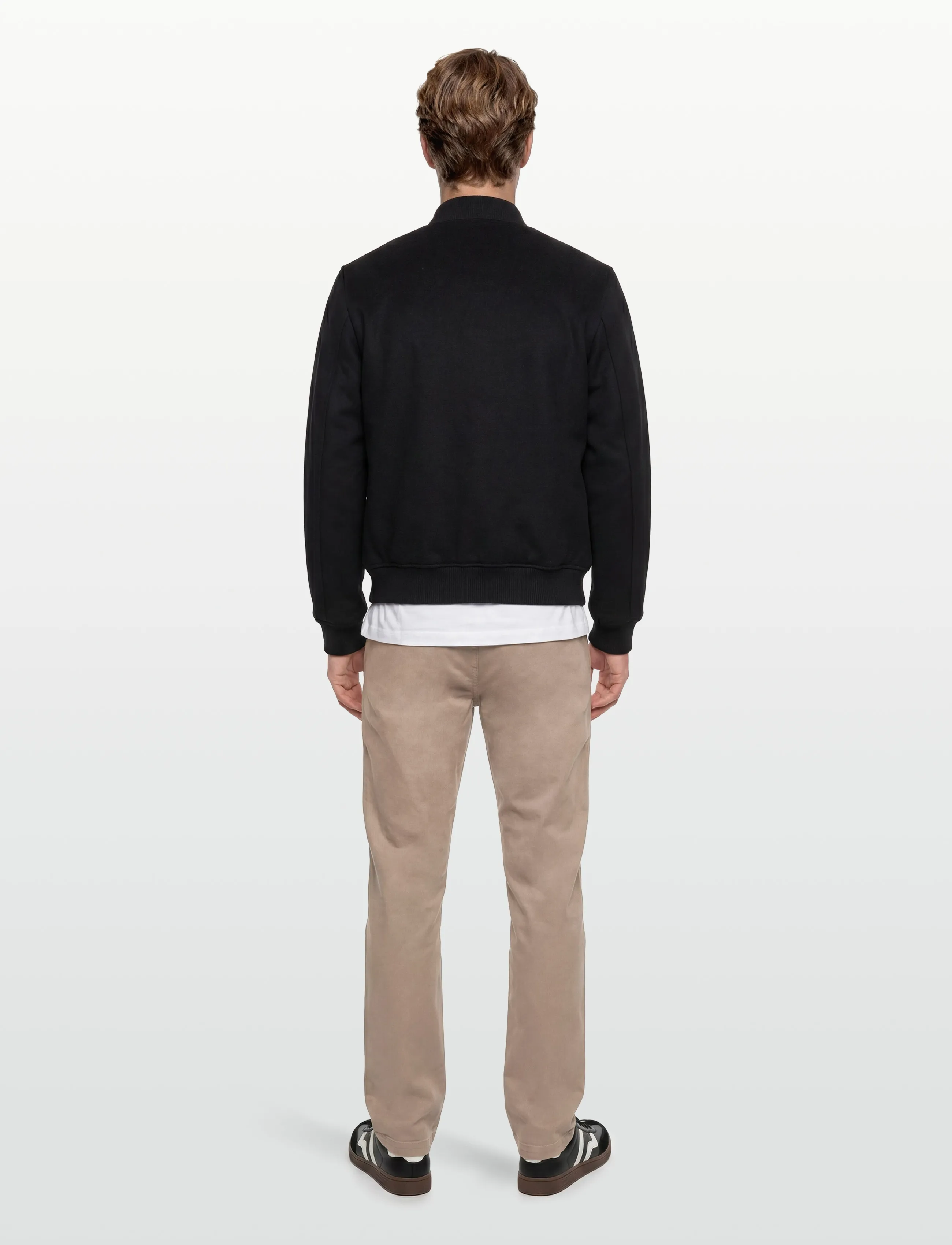 Maison Kitsune - CLASSIC TEDDY - kolledžijakid - black - 4