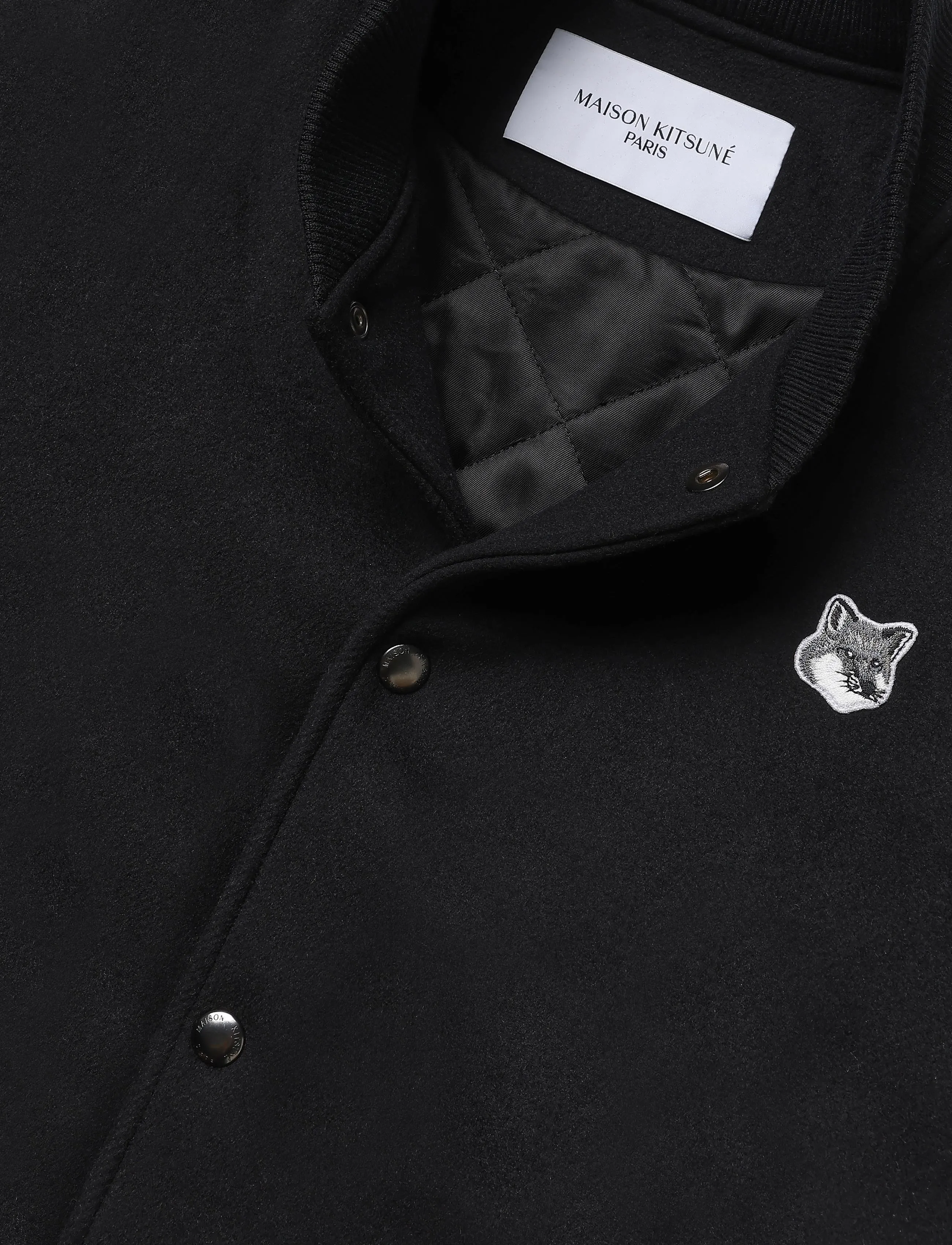 Maison Kitsune - CLASSIC TEDDY - black - 2