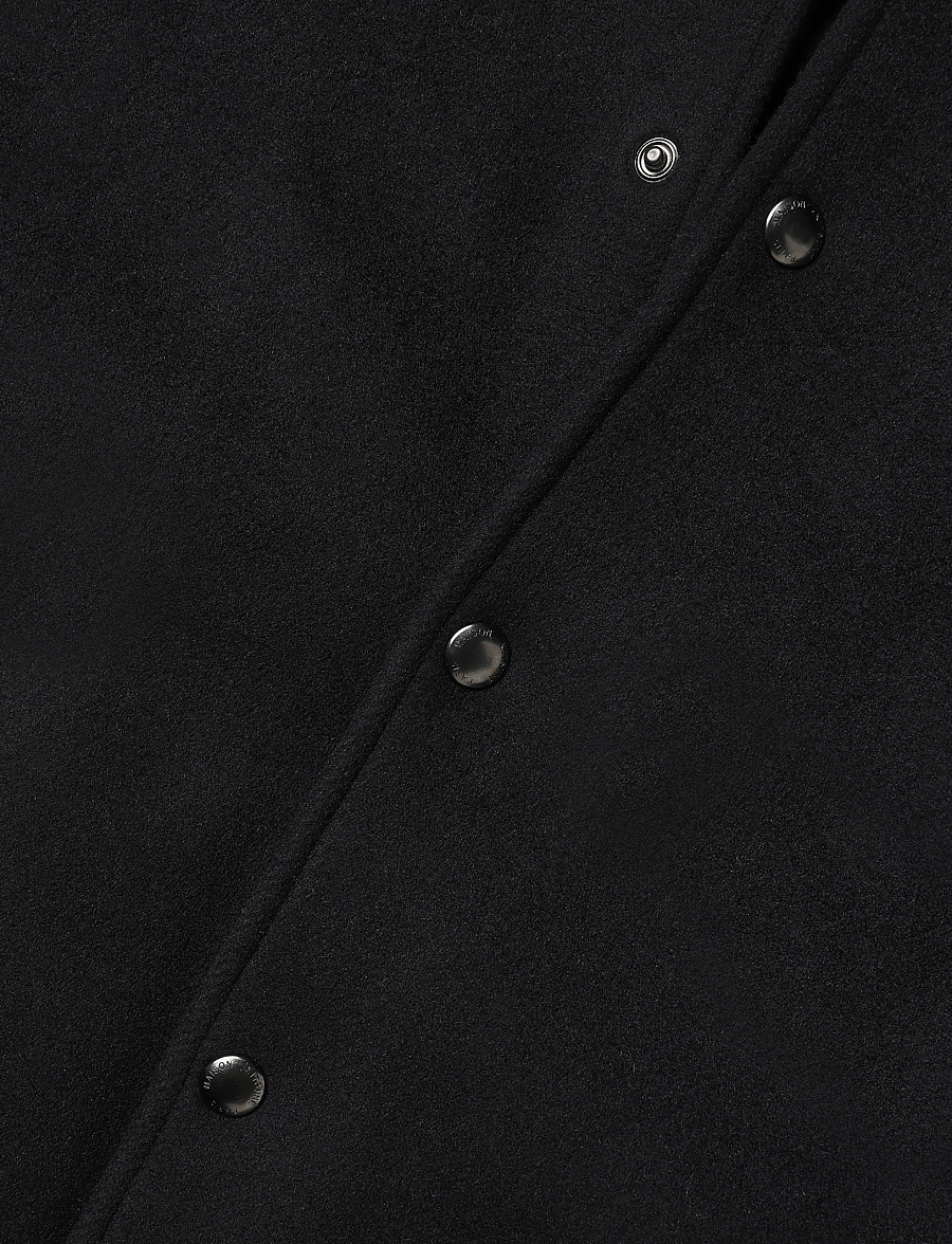 Maison Kitsune - CLASSIC TEDDY - varsity jackets - black - 3