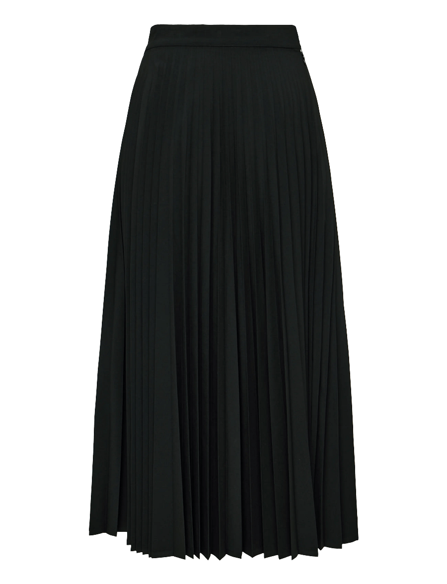 Maison Kitsune - Pleated Skirt - faltenröcke - black - 2