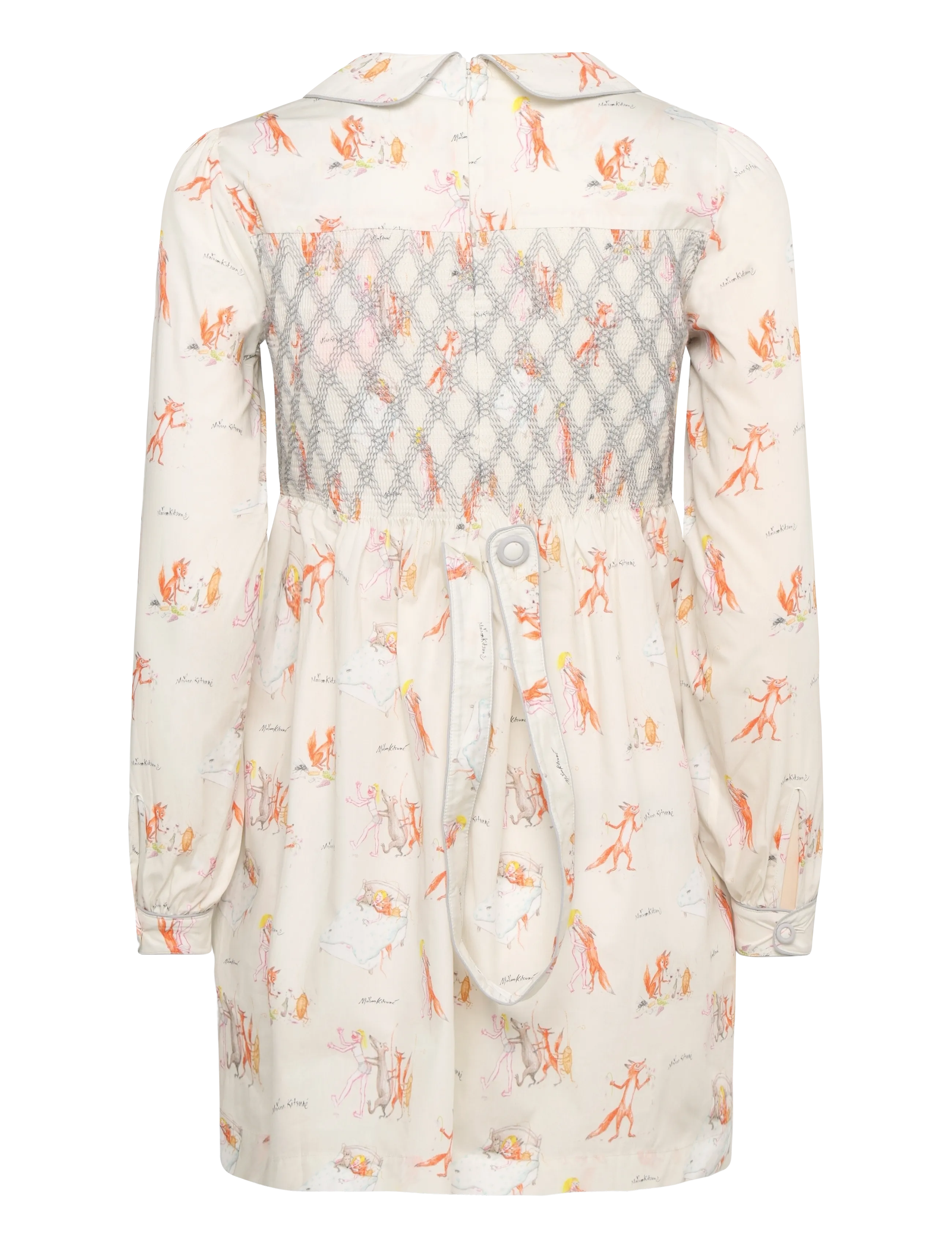 Maison Kitsune - OLY MINI SMOCK DRESS - kurze kleider - multico design - 2