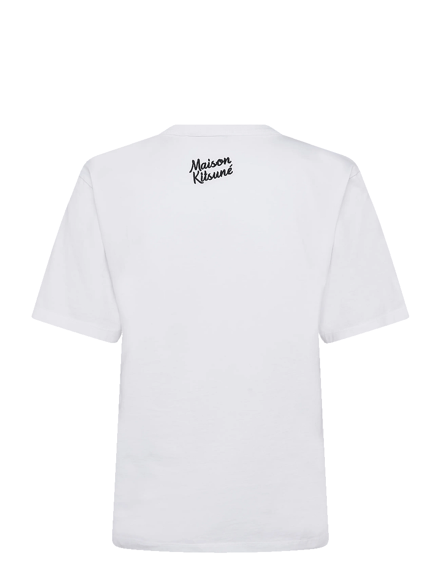 Maison Kitsune - GAME SET SPLASH COMFORT TEE-SHIRT - t-shirts - white - 2