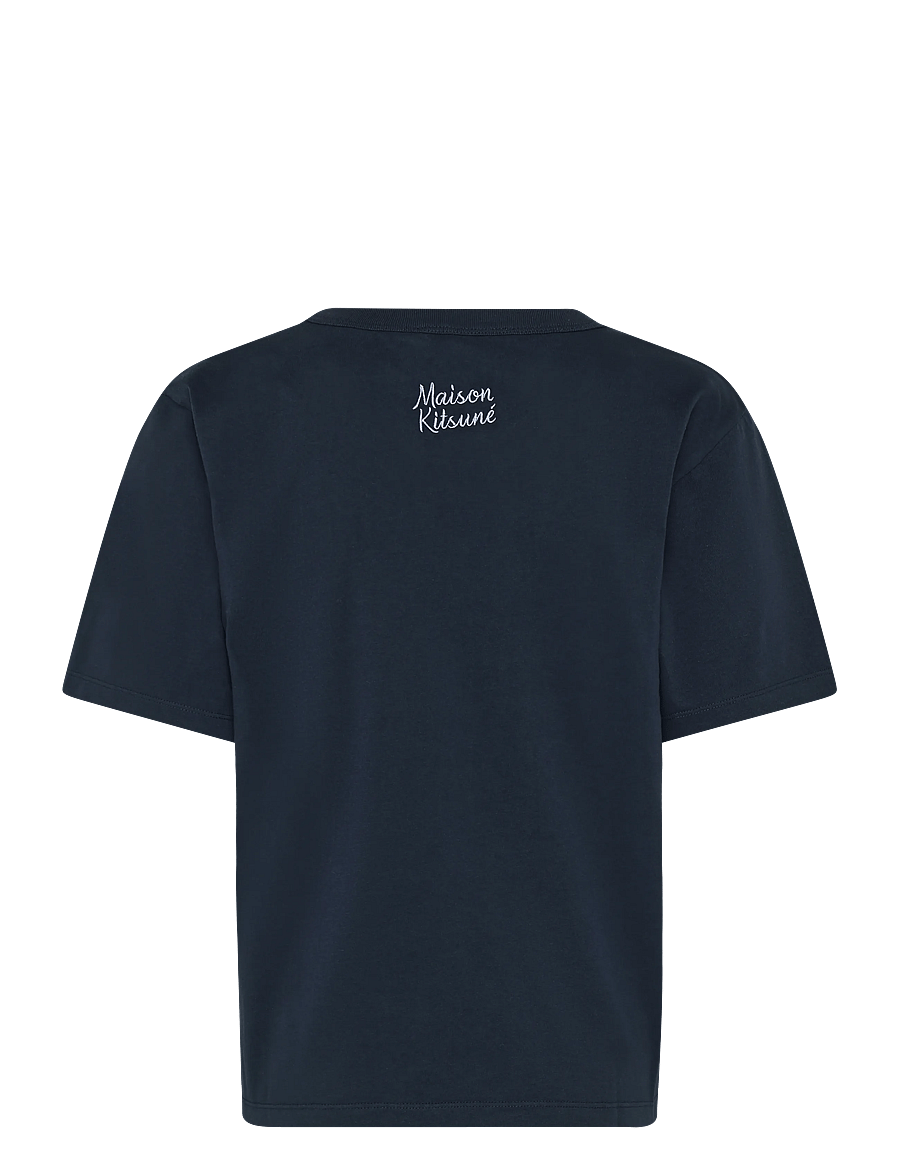 Maison Kitsune - GAME SET SPLASH COMFORT TEE-SHIRT - t-shirts - navy - 2