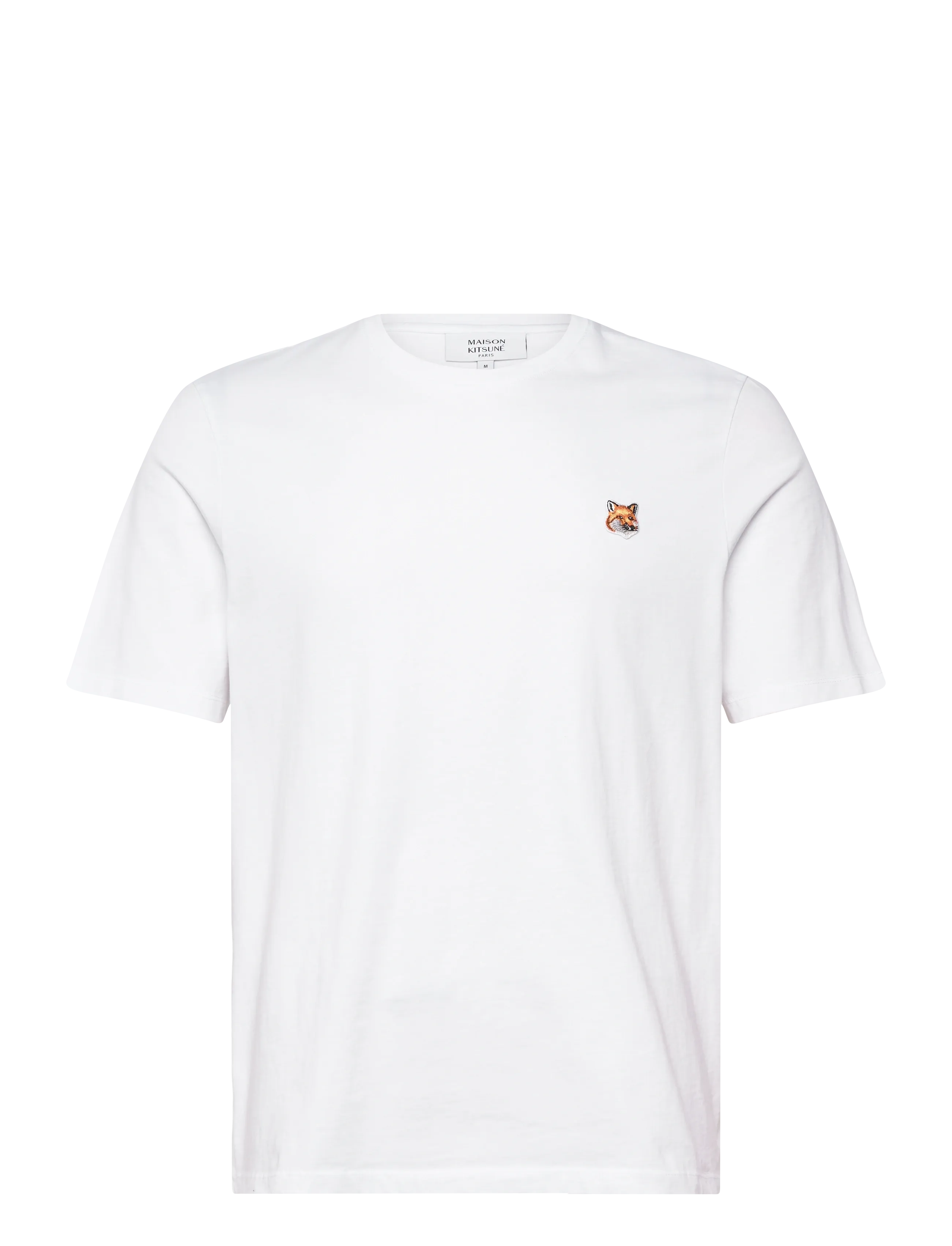 Maison Kitsune T-SHIRT - T-krekli ar īsām piedurknēm - WHITE / white