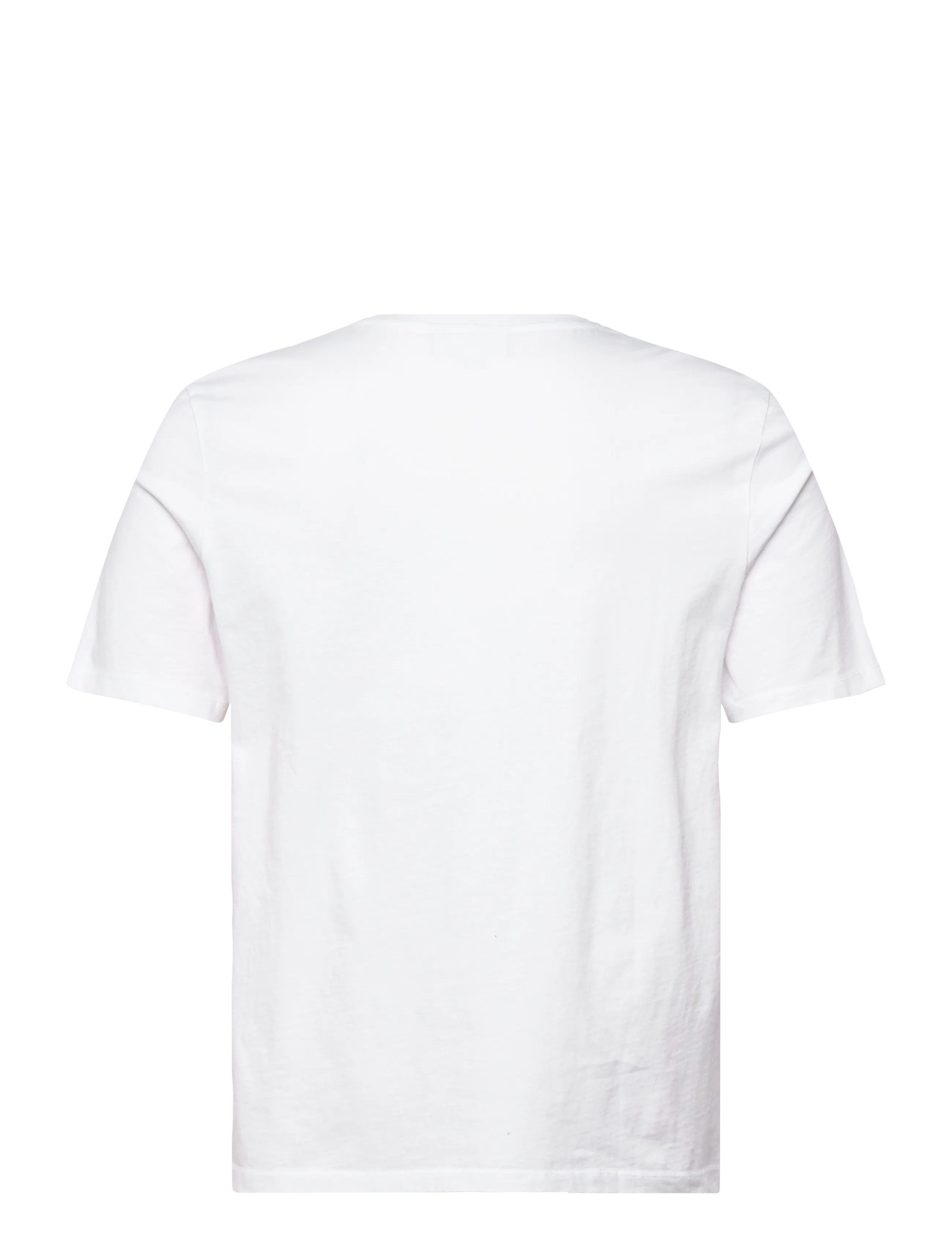 Maison Kitsune - FOX HEAD PATCH REGULAR TEE-SHIRT - kortärmade t-shirts - white - 2