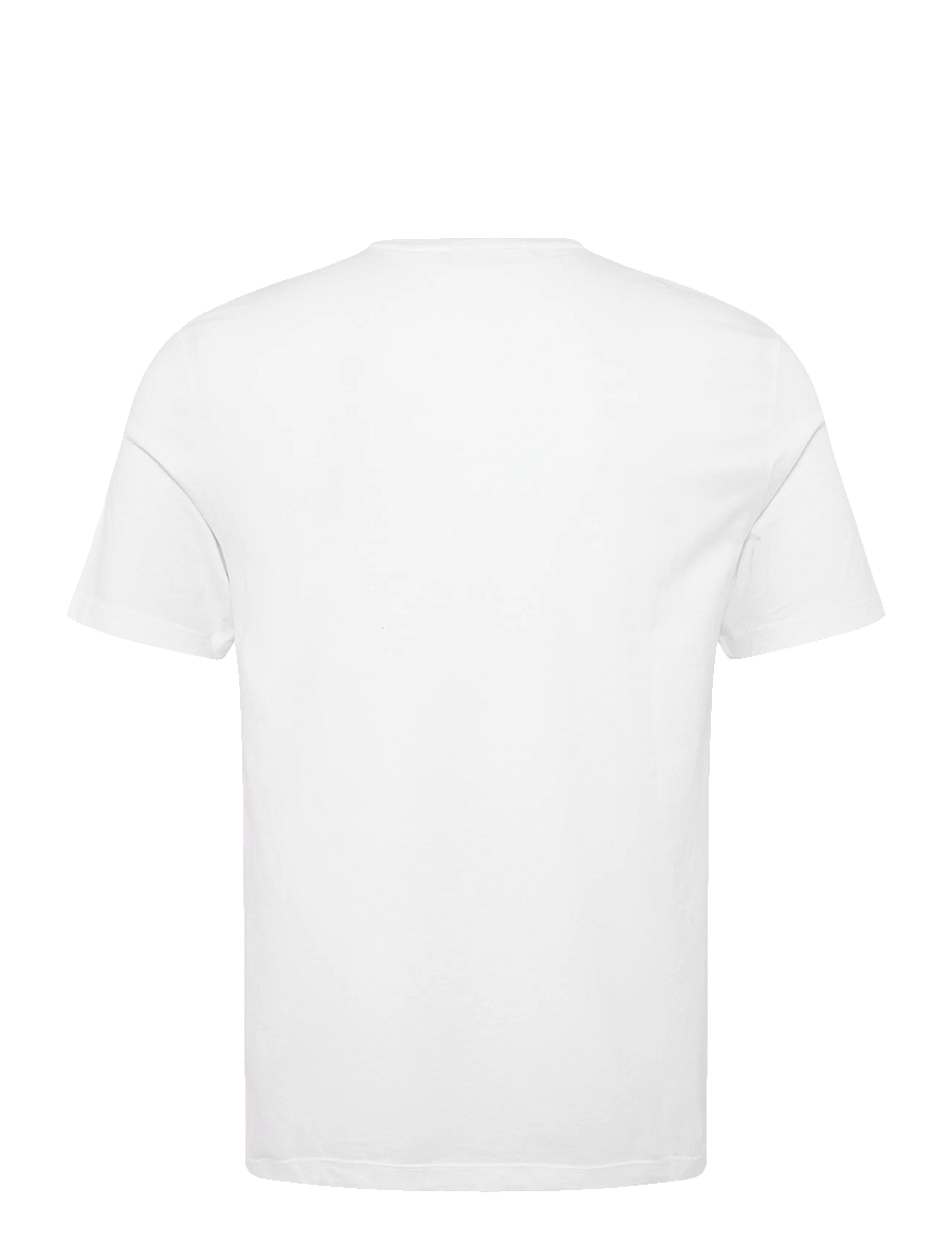 Maison Kitsune - FOX HEAD PATCH REGULAR TEE-SHIRT - kurzärmelige t-shirts - white - 2