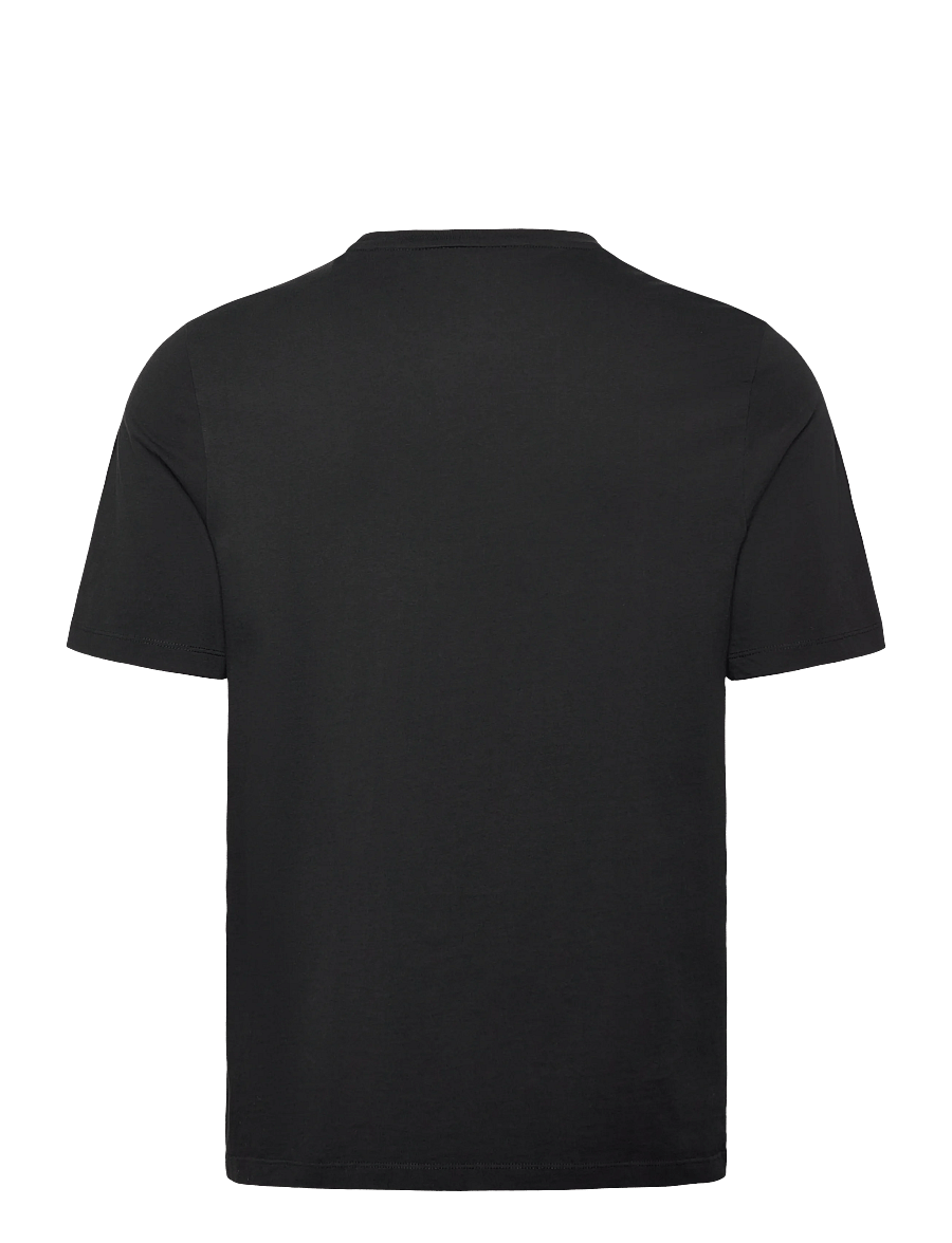 Maison Kitsune - FOX HEAD PATCH REGULAR TEE-SHIRT - kurzärmelige t-shirts - black - 2