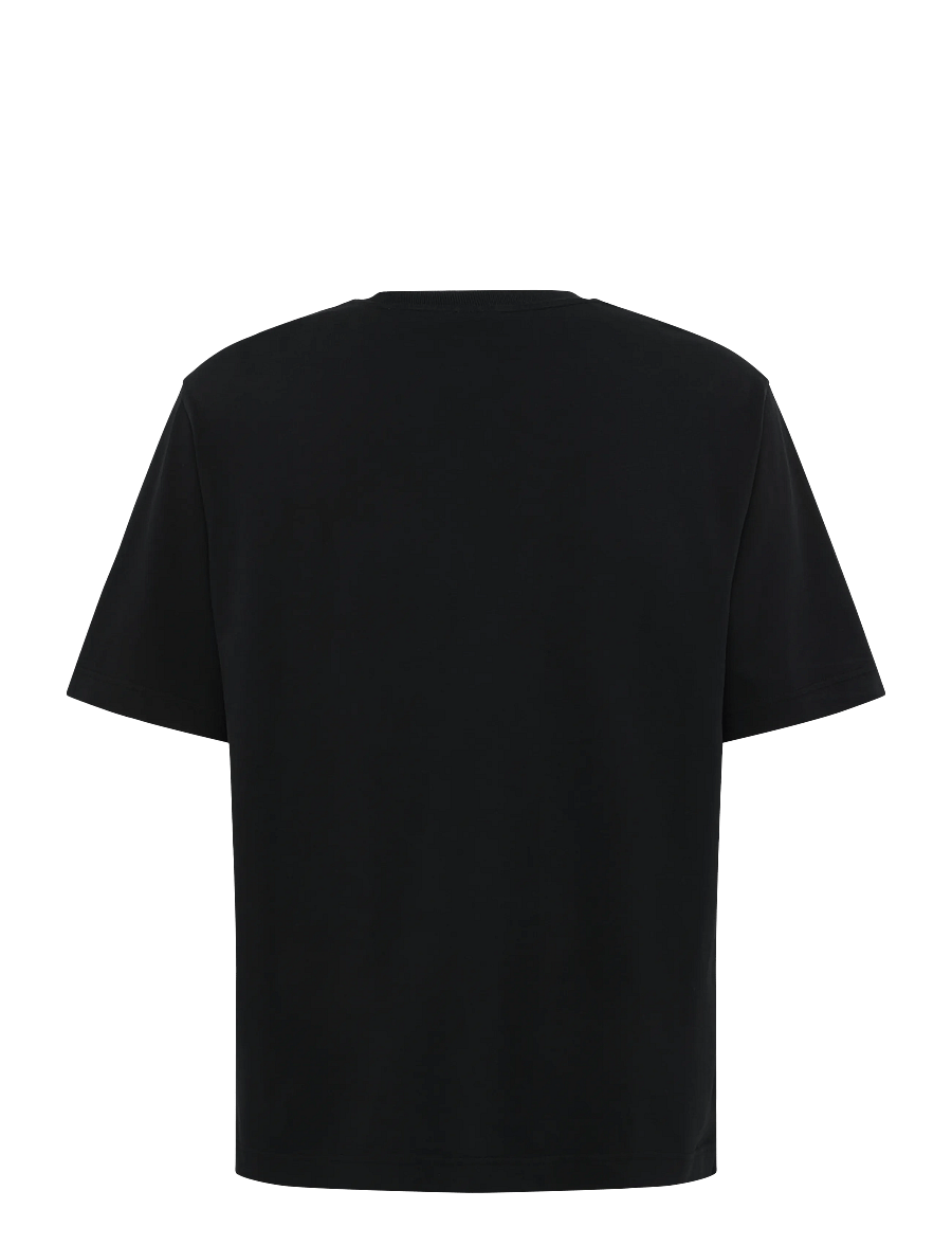 Maison Kitsune - BOLD FOX HEAD PATCH OVERSIZE TEE SHIRT - short-sleeved t-shirts - black - 2