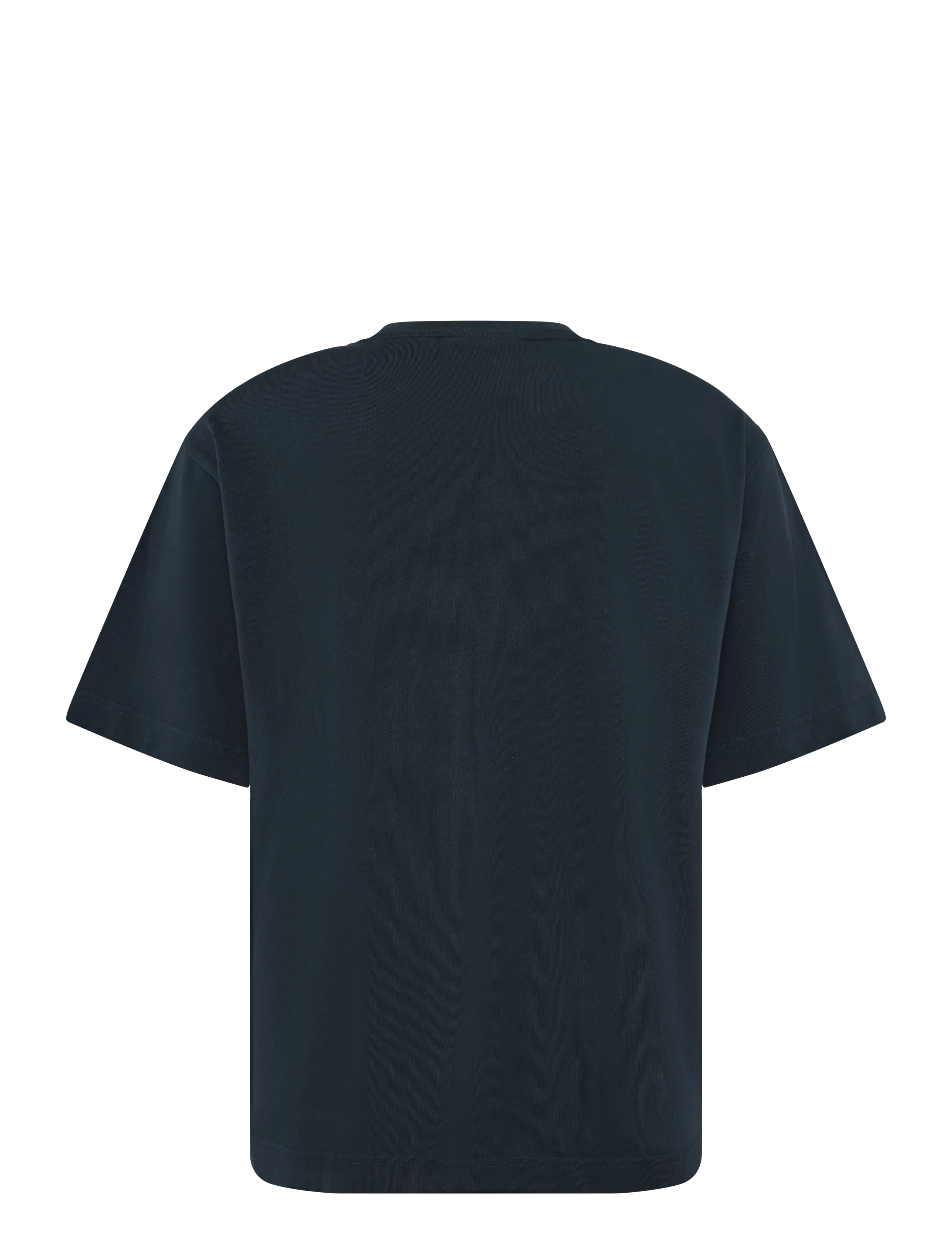 Maison Kitsune - BOLD FOX HEAD PATCH OVERSIZE TEE SHIRT - deep navy - 1