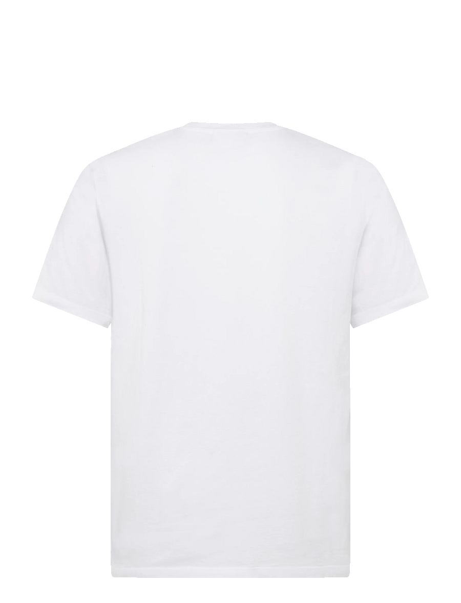 Maison Kitsune - CHILLAX FOX PATCH REGULAR TEE-SHIRT - lühikeste varrukatega t-särgid - white - 2