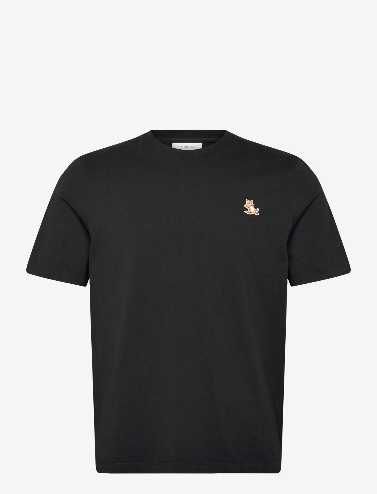 Maison Kitsune - T-SHIRT - kurzärmelig - black - 0
