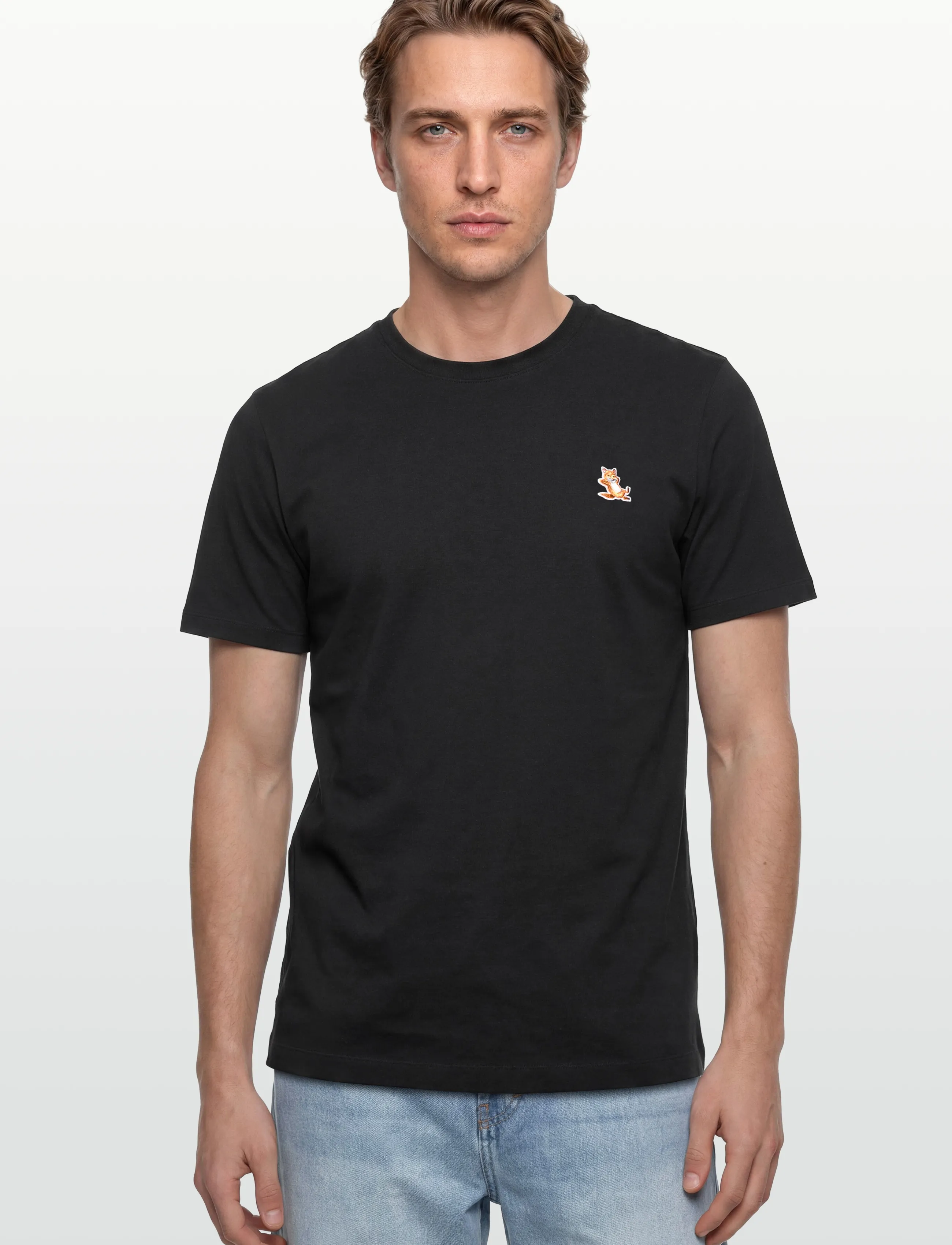Maison Kitsune - T-SHIRT - lühikeste varrukatega t-särgid - black - 3