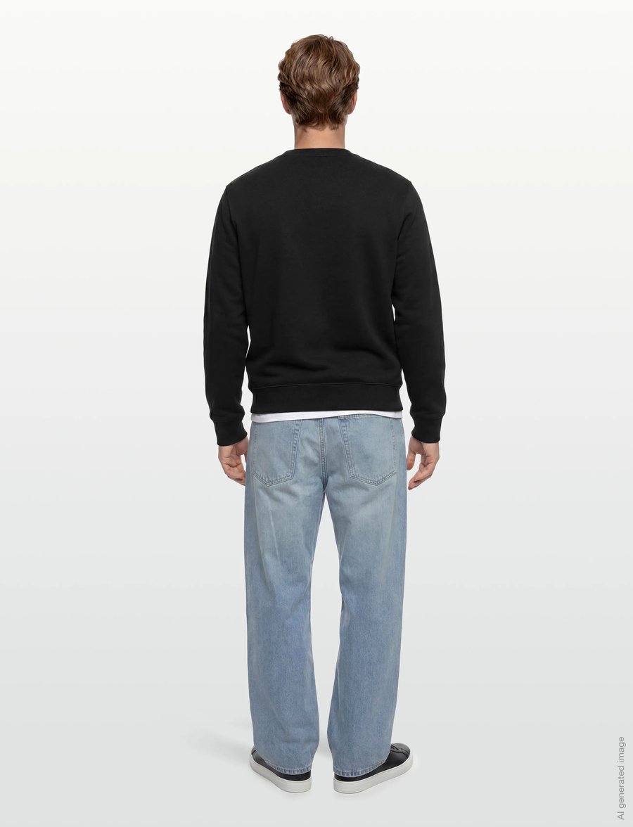 Maison Kitsune - FOX HEAD PATCH REGULAR SWEATSHIRT - sweatshirts - black - 4