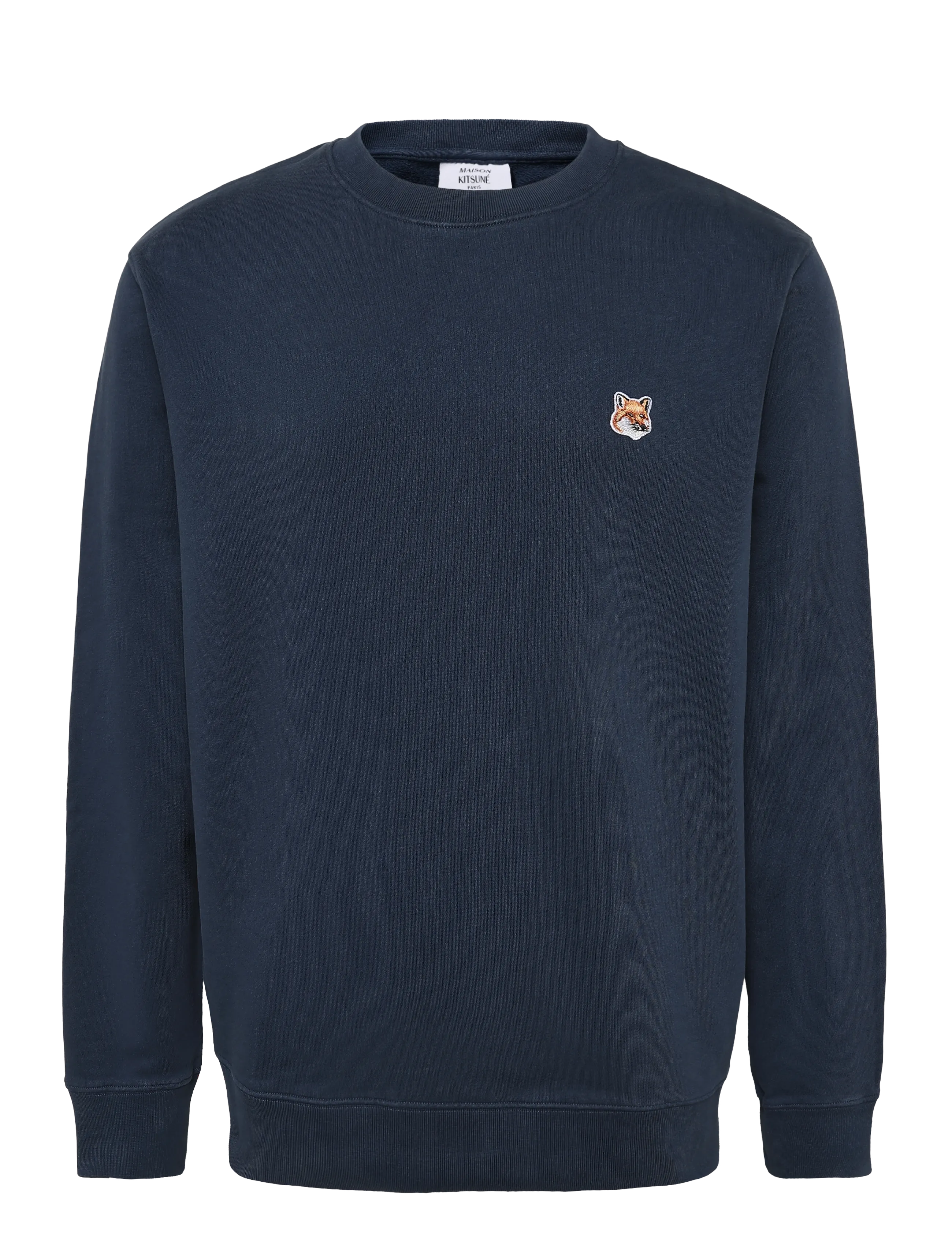 Maison Kitsune FOX HEAD PATCH REGULAR SWEATSHIRT - Sweatshirts - INK BLUE / navy