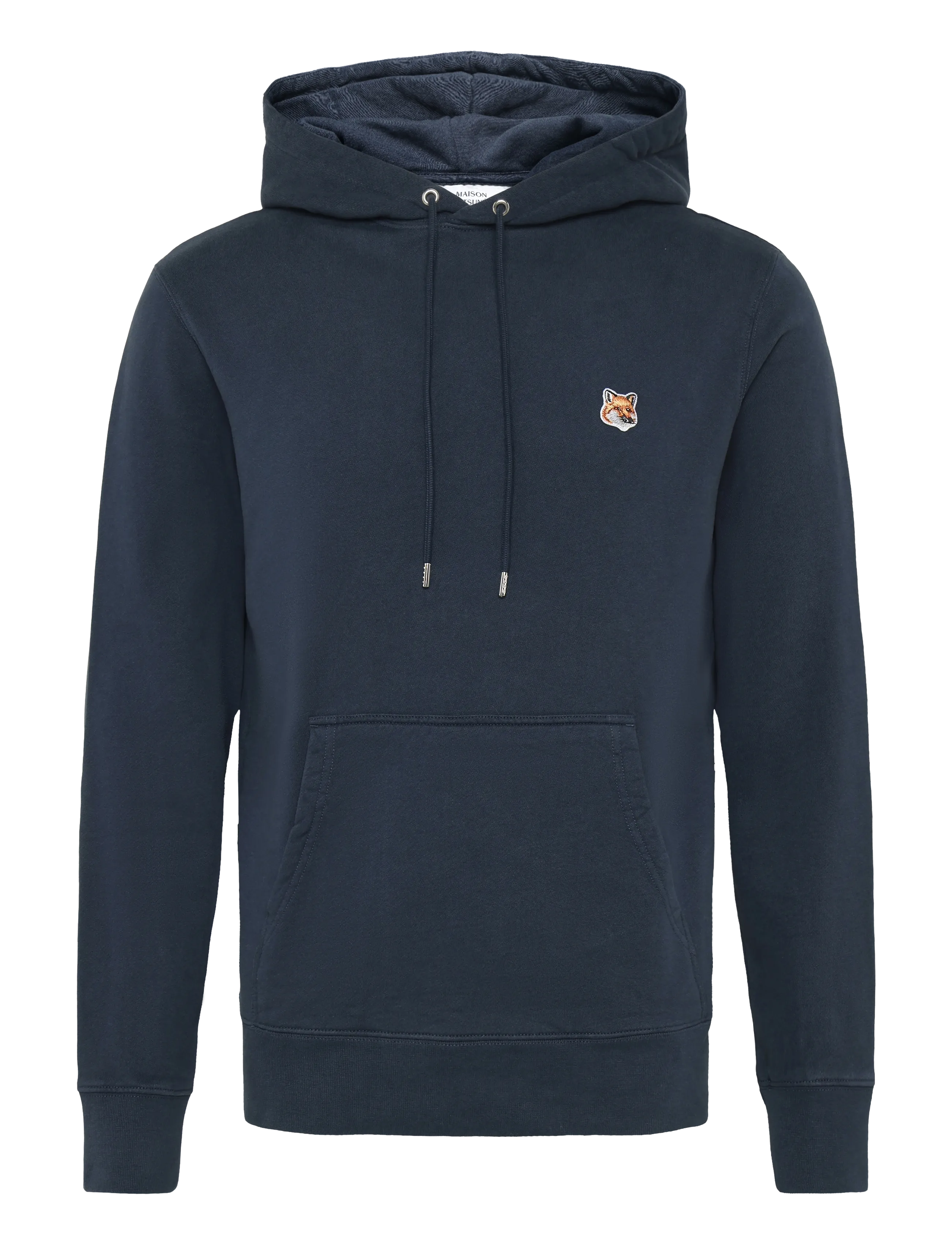 Maison Kitsune FOX HEAD PATCH REGULAR HOODIE - Sweatshirts - INK BLUE / navy