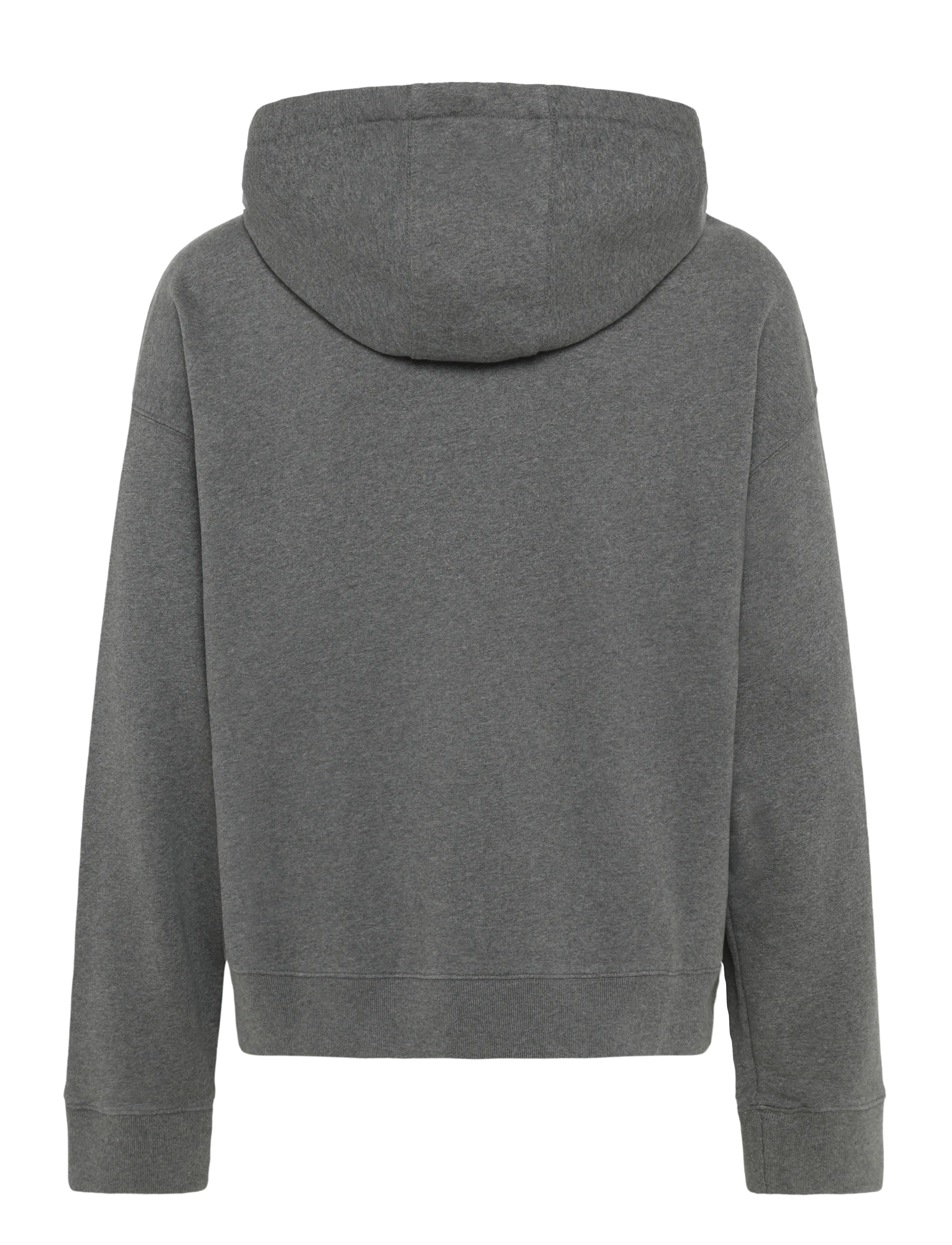 Maison Kitsune - BOLD FOX HEAD PATCH OVERSIZE HOODIE - dark grey melange - 2