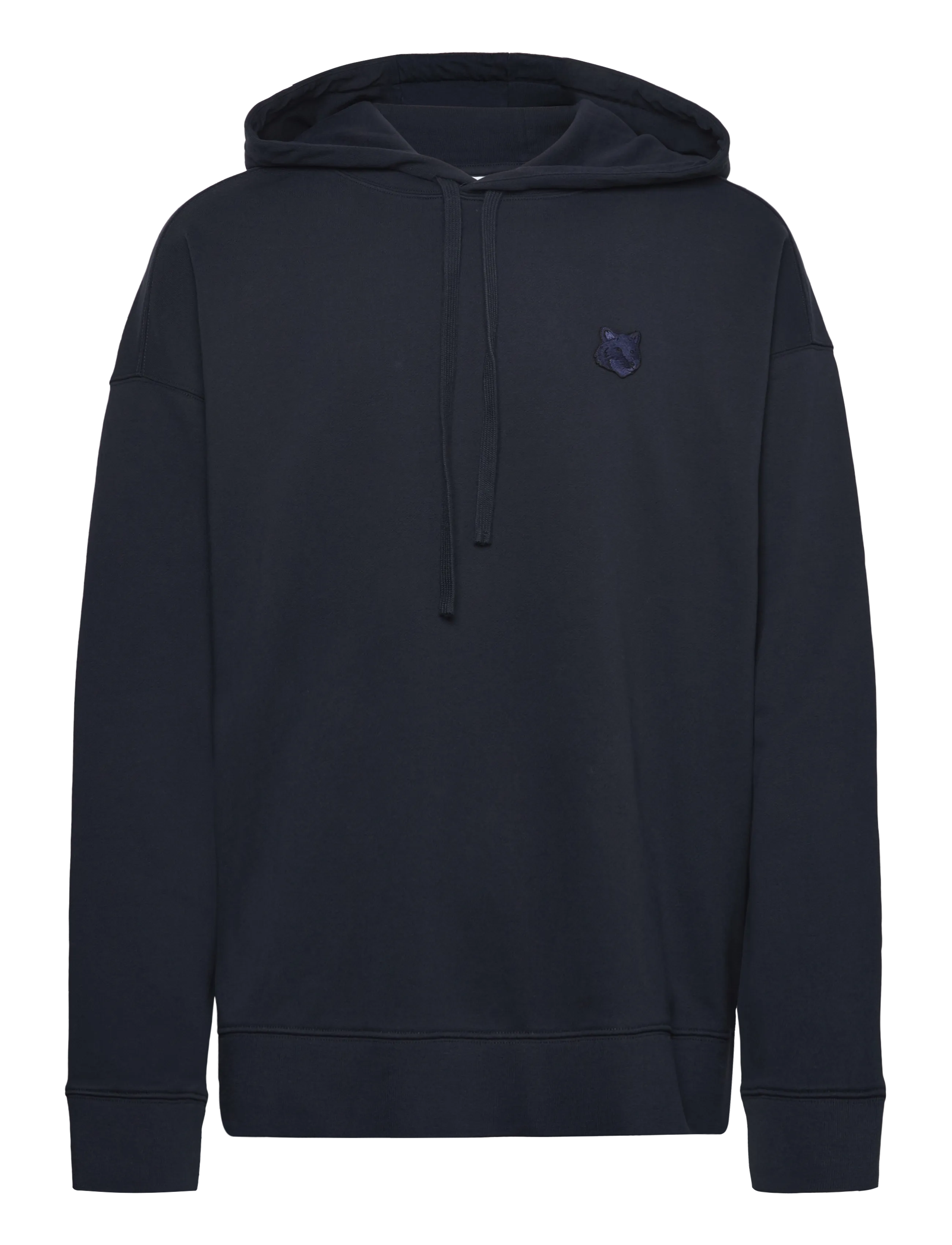 Maison Kitsune BOLD FOX HEAD PATCH OVERSIZE HOODIE - Tøj - DEEP NAVY / navy