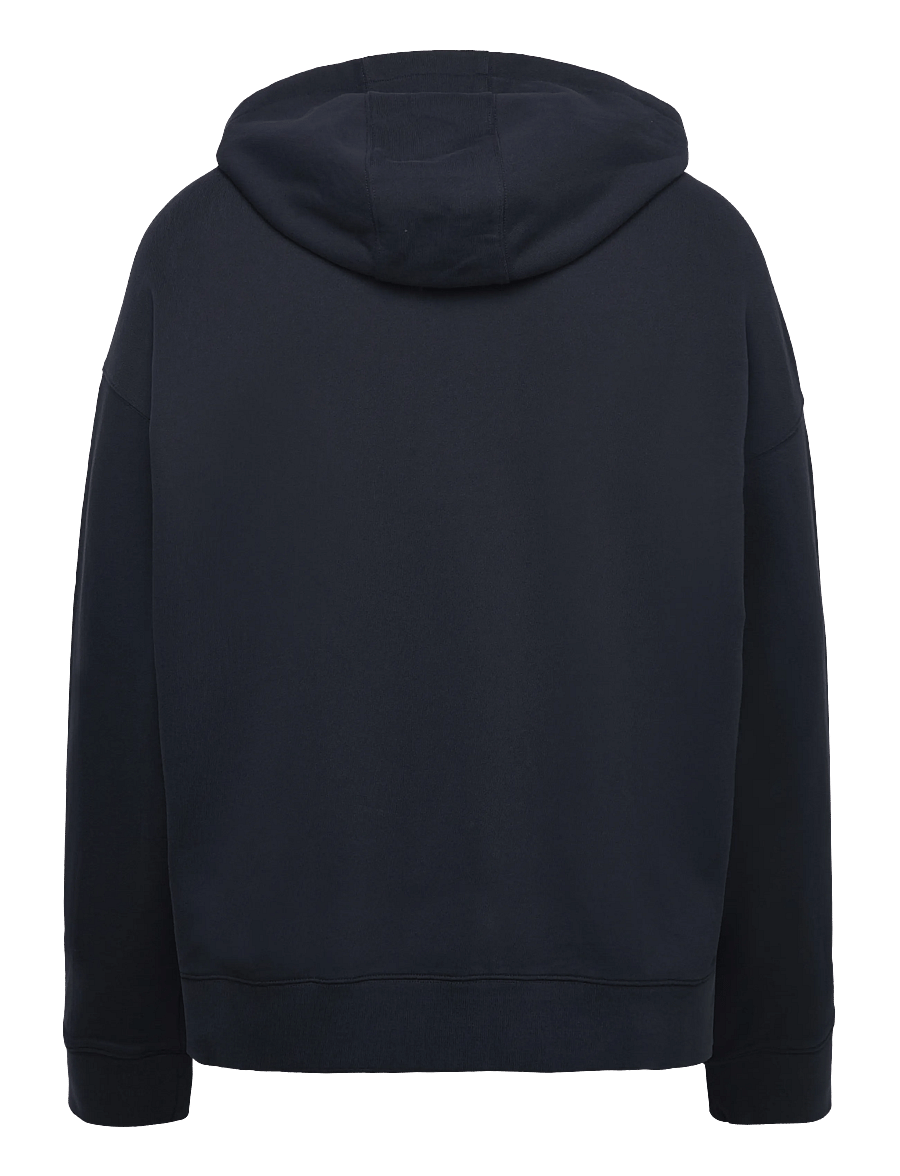 Maison Kitsune - BOLD FOX HEAD PATCH OVERSIZE HOODIE - hættetrøjer - deep navy - 1