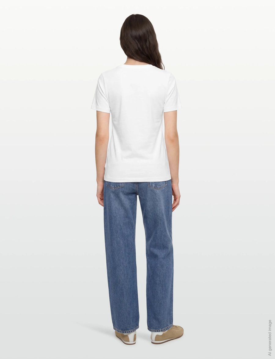 Maison Kitsune - FOX HEAD PATCH REGULAR TEE-SHIRT - t-shirts - white - 4