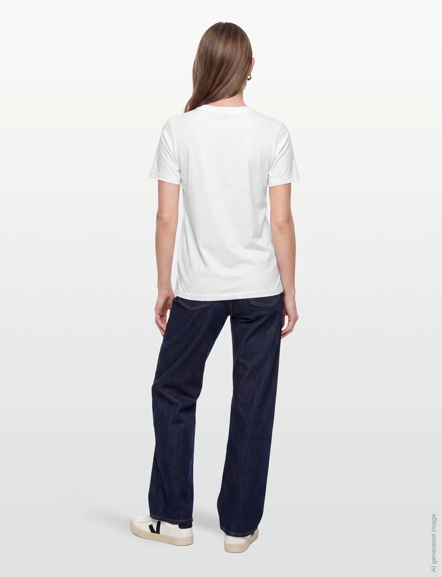 Maison Kitsune - FOX CHAMPION REGULAR TEE-SHIRT - t-shirts - white - 4