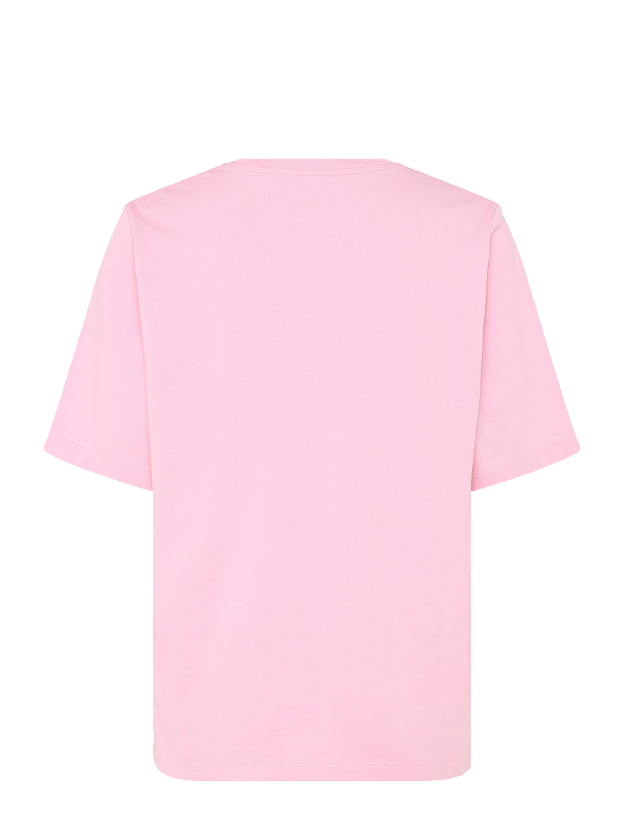 Maison Kitsune - MAISON KITSUNE FLOWERS COMFORT TEE-SHIRT - t-shirts - pale pink - 2