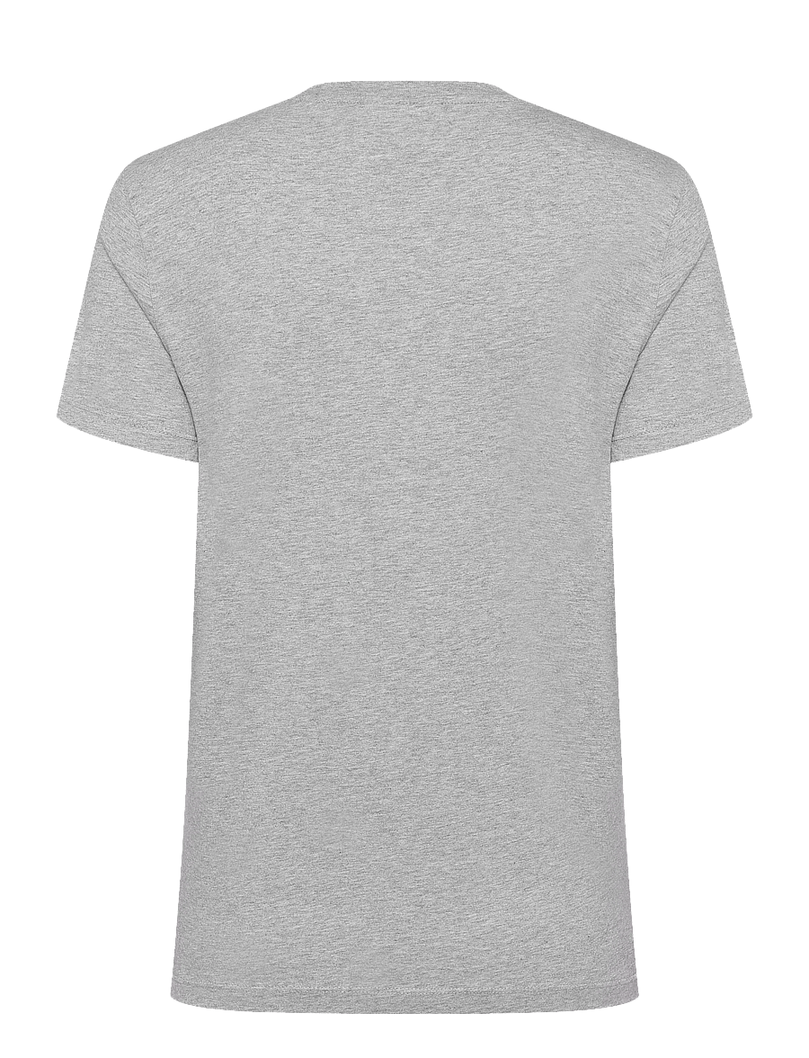 Maison Kitsune - FESTIVE FLOWER BOUQUET REGULAR TEE-SHIRT - t-shirts - light grey melange - 1