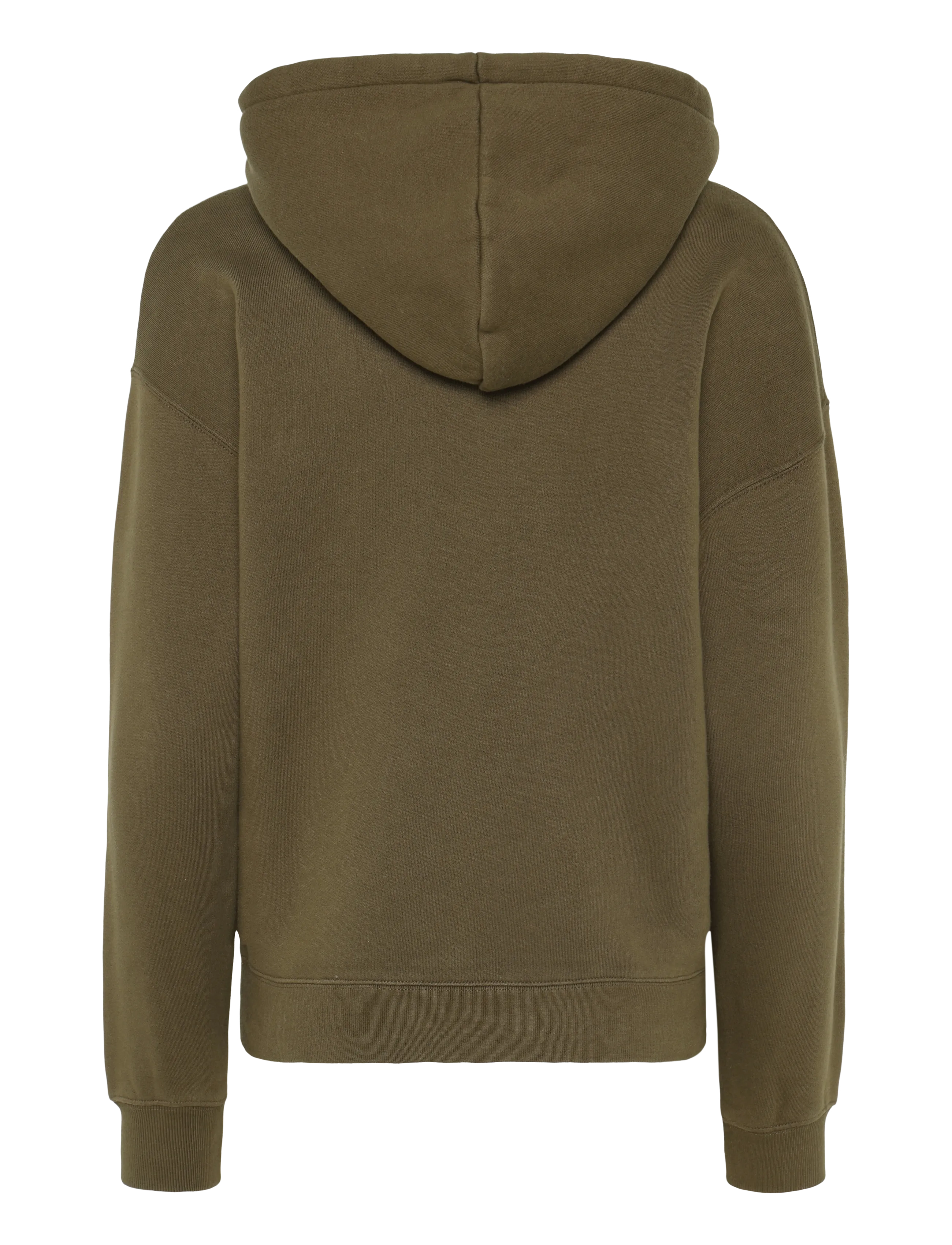 Maison Kitsune - COLLEGE FOX EMBROIDERED COMFORT HOODIE - hoodies - khaki - 2